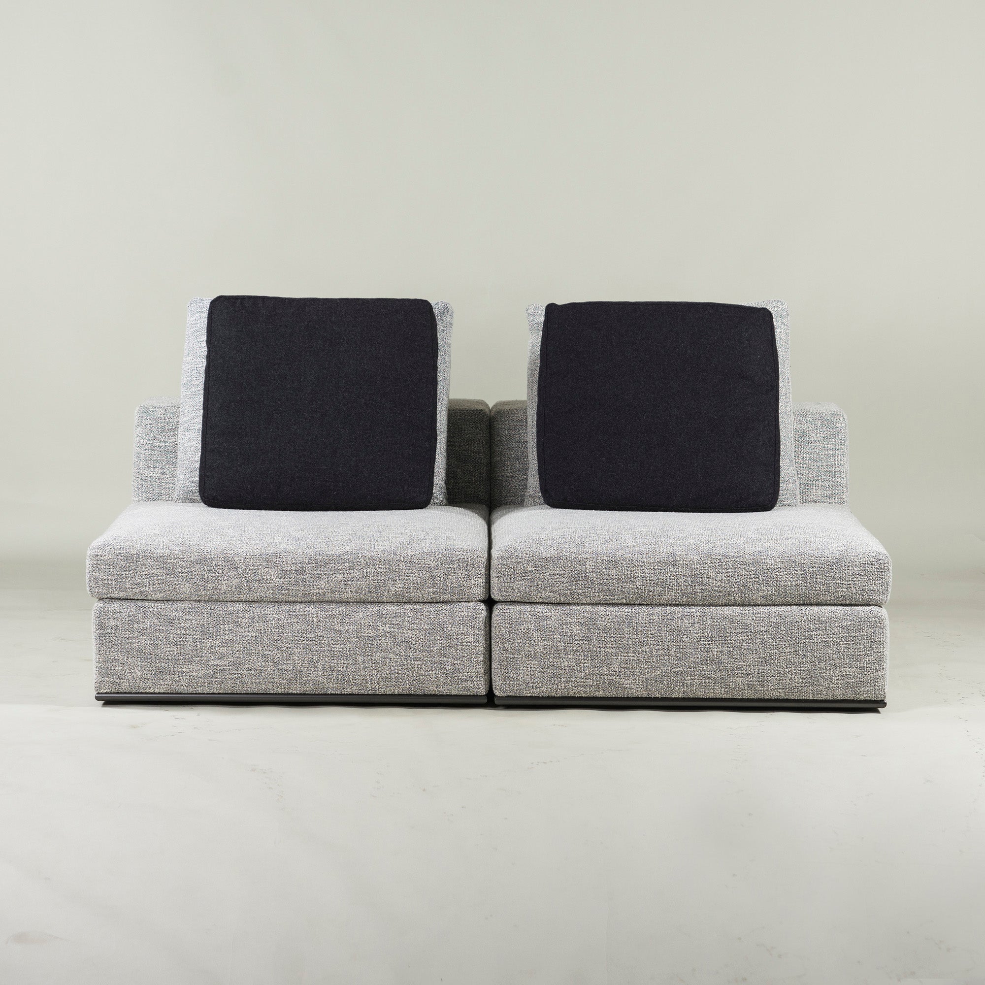 erba sofa Italy Erba Italia Via Monte Napoleone armless sofa 1P 2-piece set Feather blend Modern