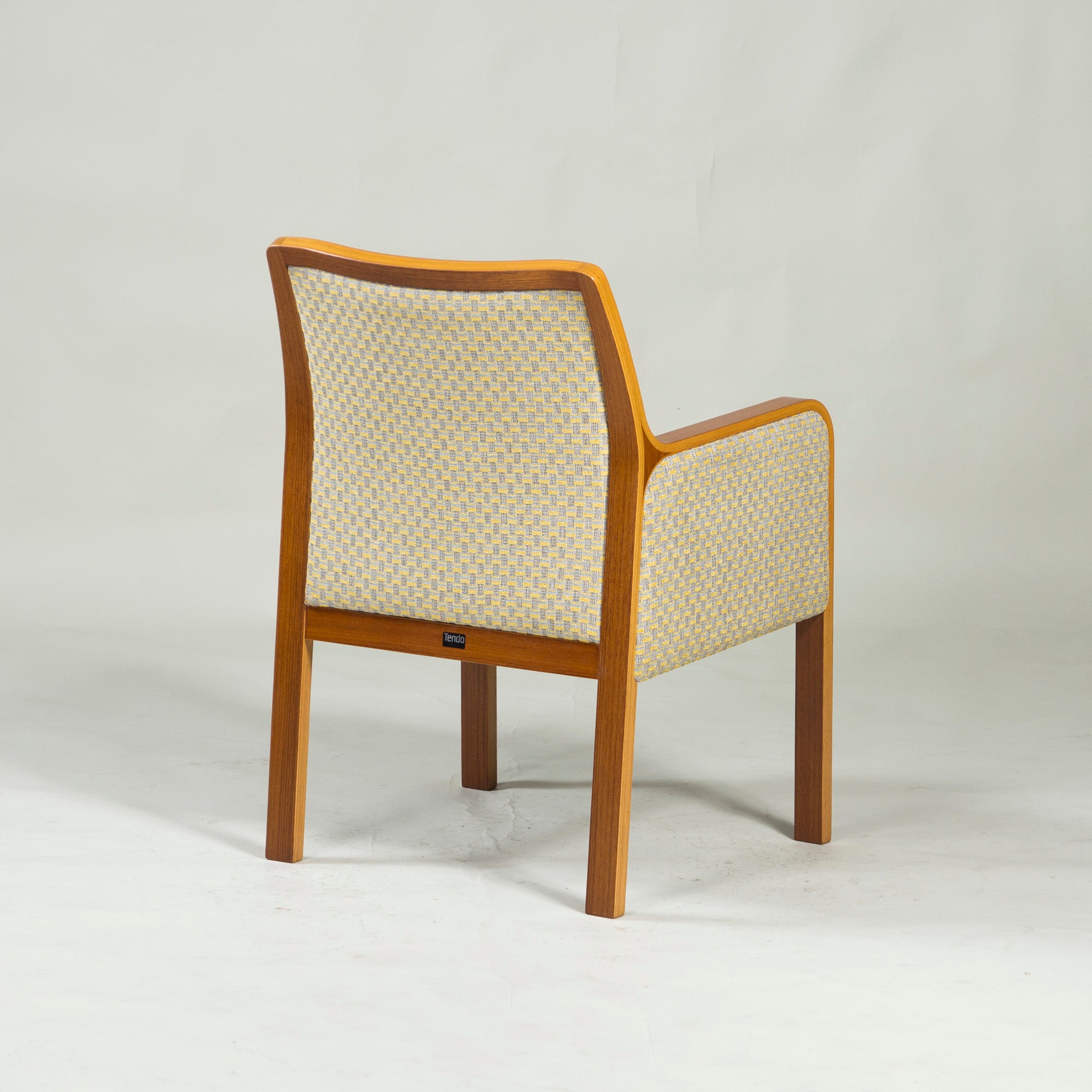 Tendo Mokko Lounge Chair Teak Wood (1) ◆Reupholstered ◆Plywood Japanese Modern Natural Vintage Dining