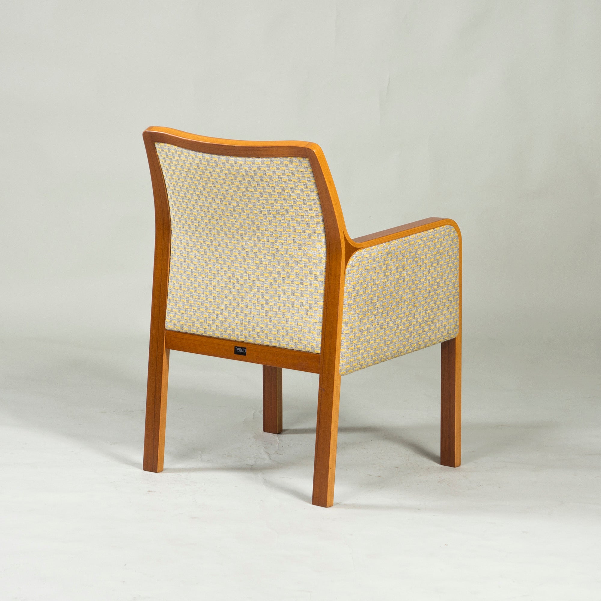 Tendo Mokko Lounge Chair Teak Wood (2) ◆Reupholstered ◆Plywood Japanese Modern Natural Vintage Dining