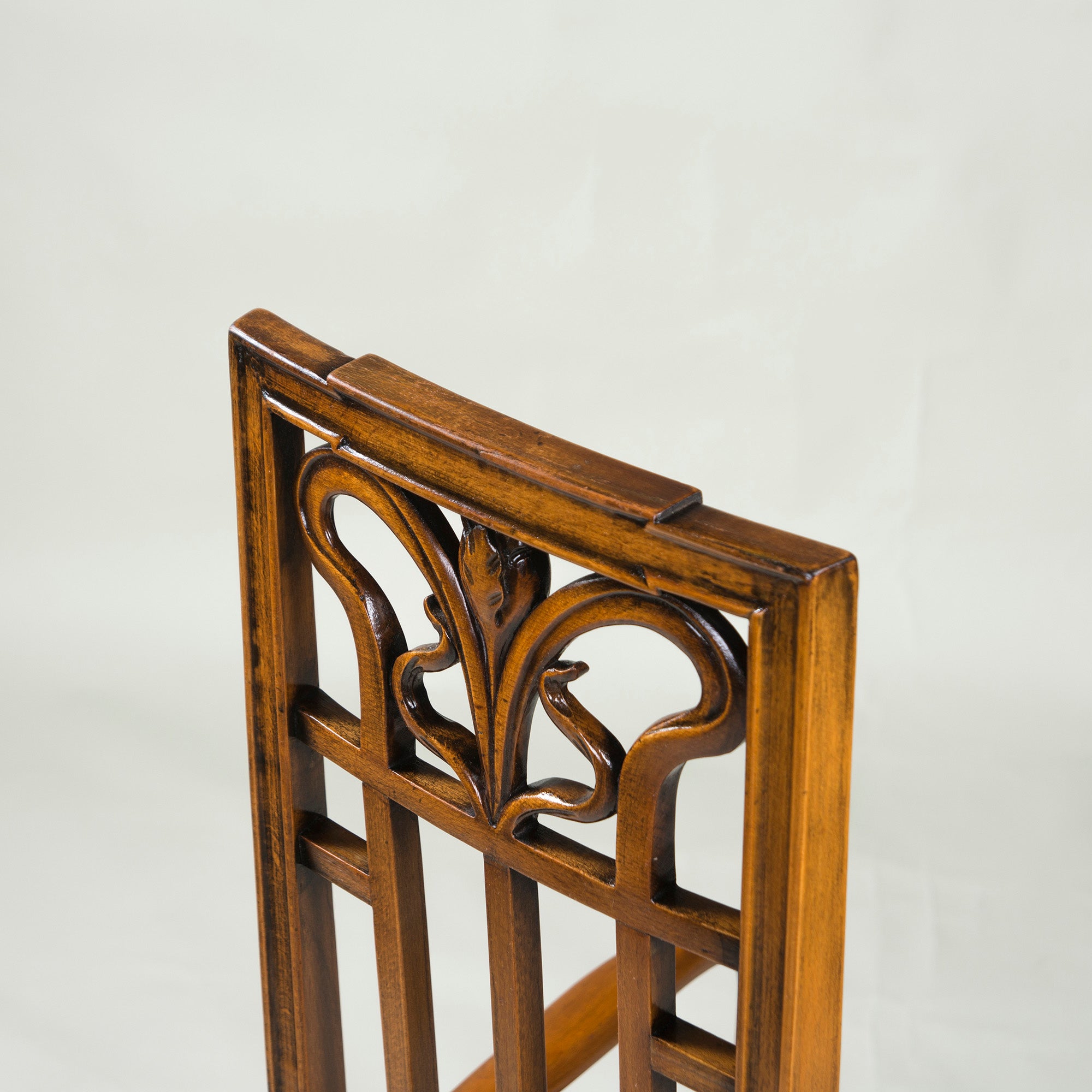 Italian Dining Chair Medea High Back Armchair Art Nouveau Style (1) Classic Antique