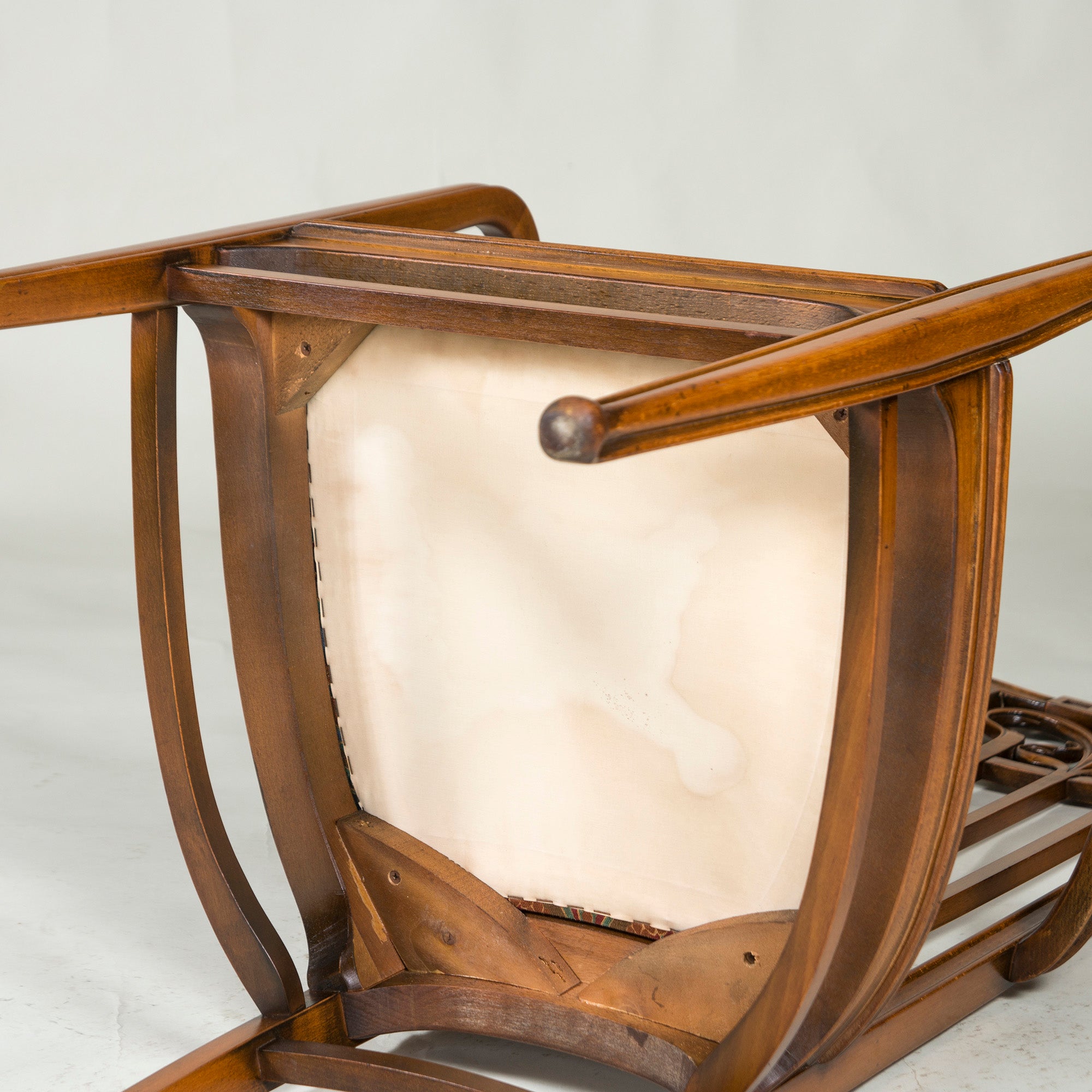 Italian Dining Chair Medea High Back Armchair Art Nouveau Style (2) Classic Antique