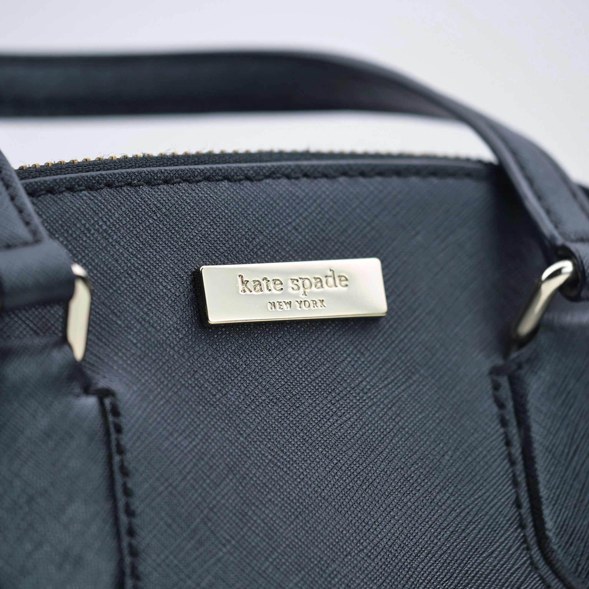 Kate Spade Mini Reiley Laurel Way 2WAY Bag Leather Black