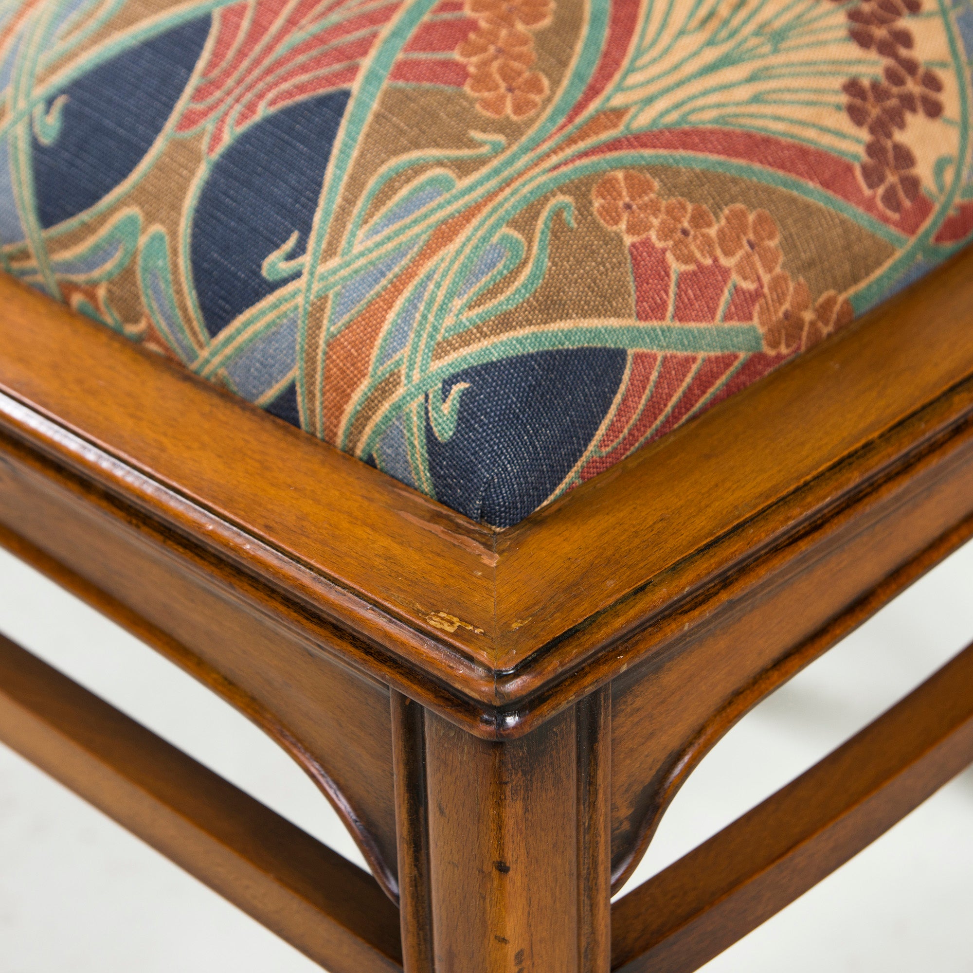 Italian Dining Chair Medea High Back Chair Art Nouveau Style (1) Classic Antique Style