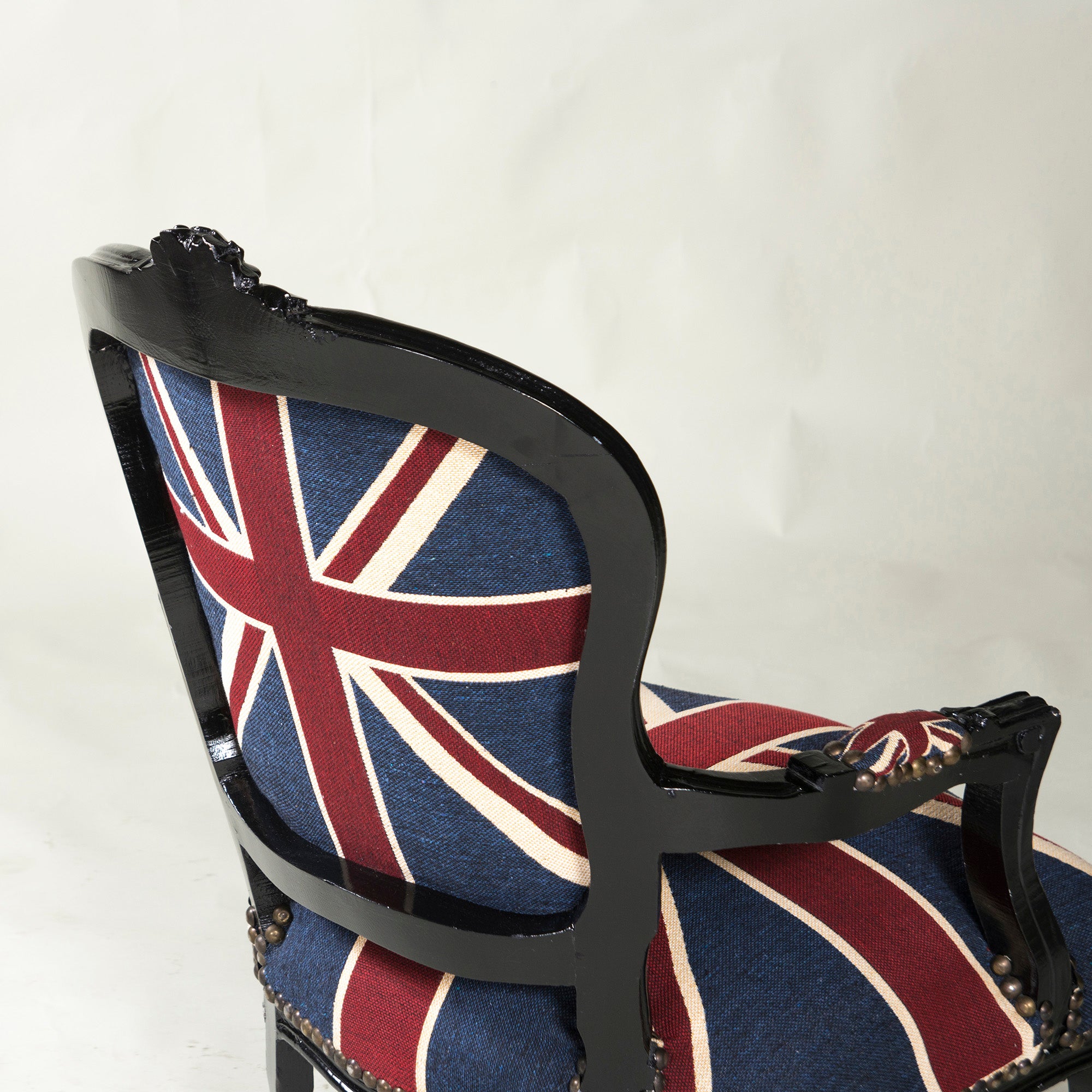 Lloyd's Antiques/ロイズアンティークス ユニオンジャックアームチェア 英国 リプロダクション ヴィンテージ サロンチェア ラウンジ