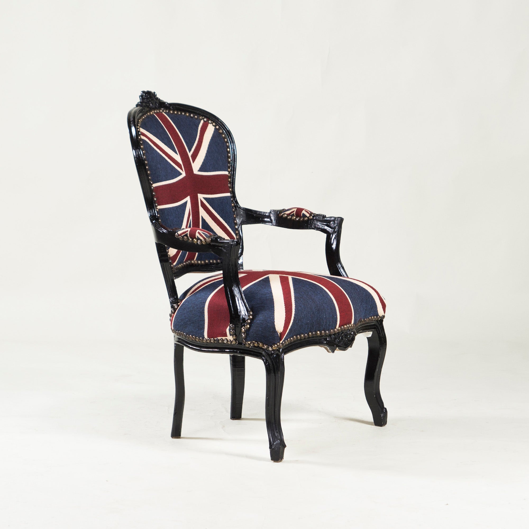 Lloyd's Antiques/ロイズアンティークス ユニオンジャックアームチェア 英国 リプロダクション ヴィンテージ サロンチェア ラウンジ