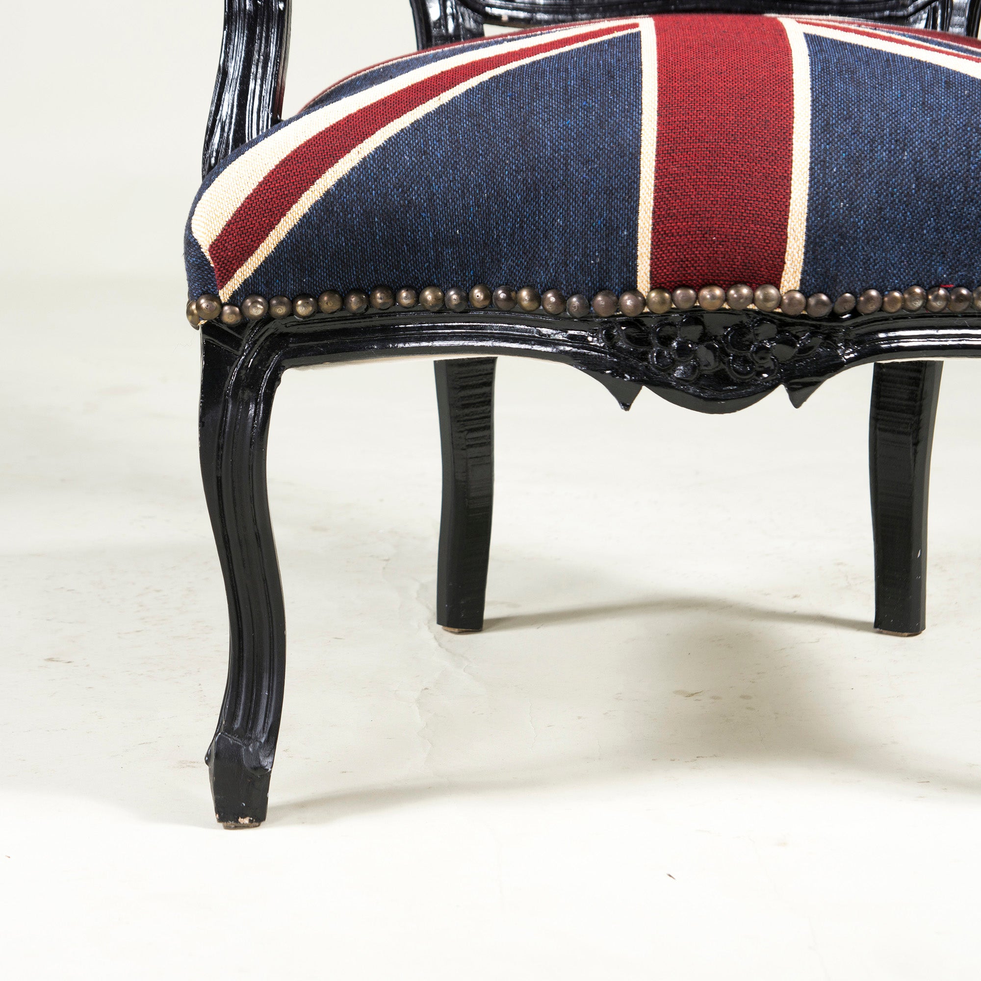 Lloyd's Antiques/ロイズアンティークス ユニオンジャックアームチェア 英国 リプロダクション ヴィンテージ サロンチェア ラウンジ