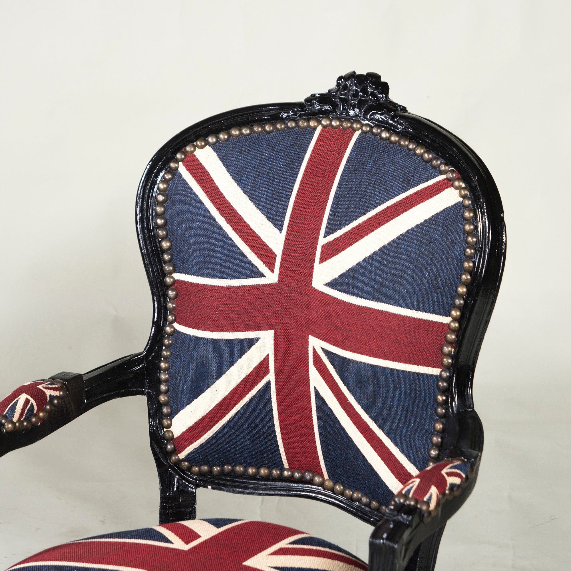 Lloyd's Antiques/ロイズアンティークス ユニオンジャックアームチェア 英国 リプロダクション ヴィンテージ サロンチェア ラウンジ
