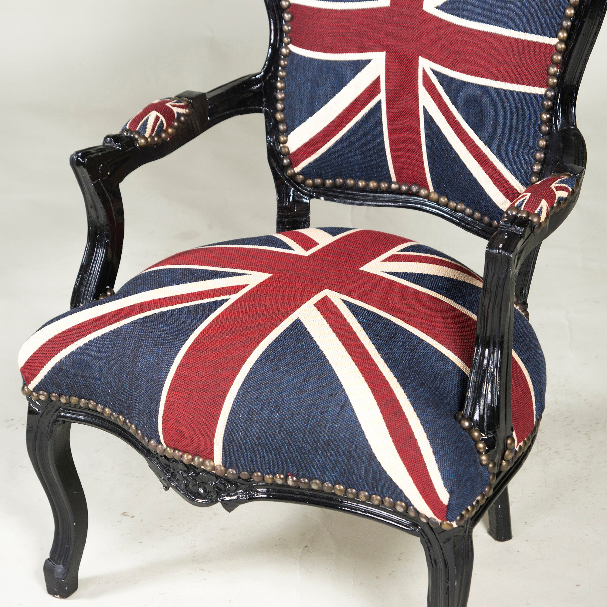Lloyd's Antiques/ロイズアンティークス ユニオンジャックアームチェア 英国 リプロダクション ヴィンテージ サロンチェア ラウンジ