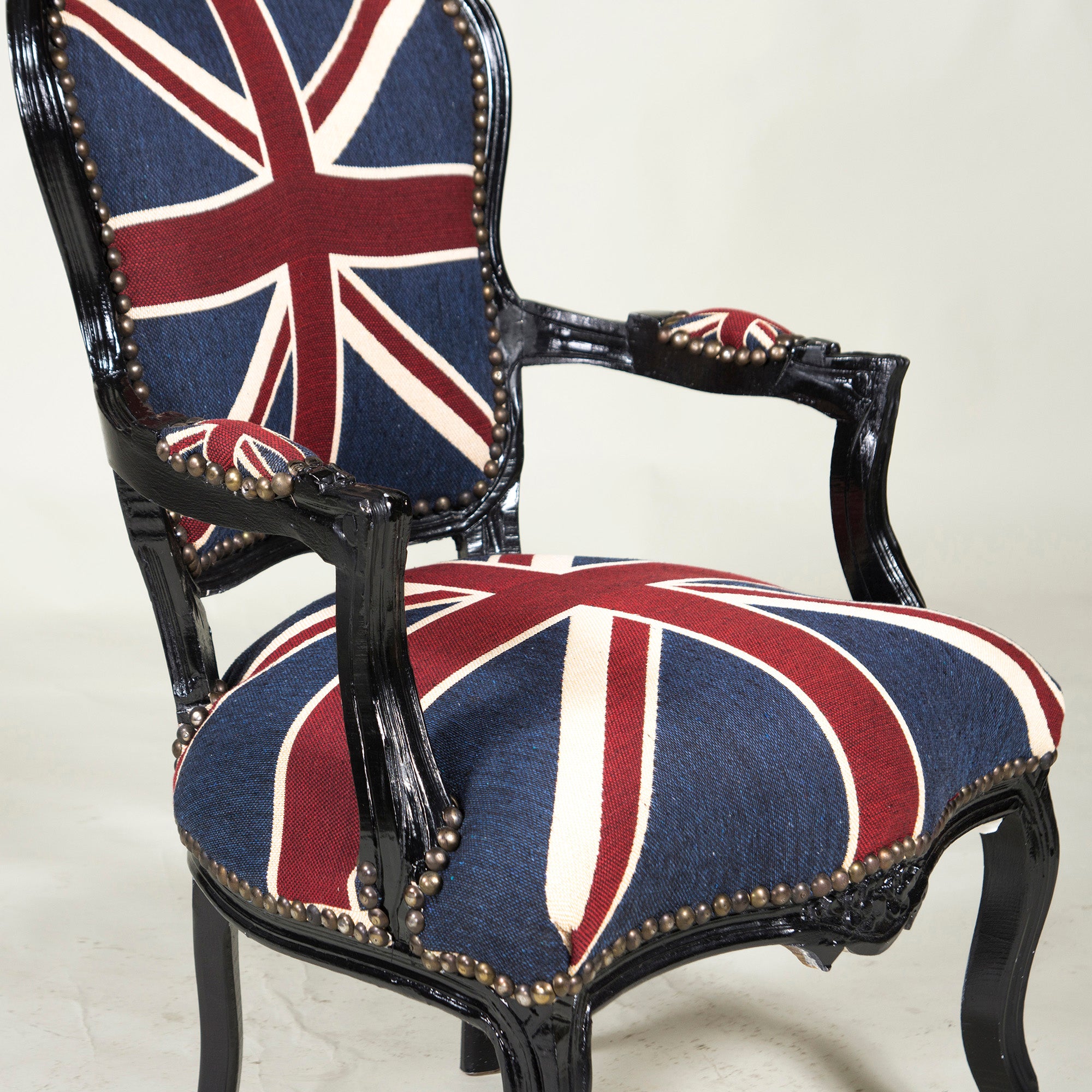 Lloyd's Antiques/ロイズアンティークス ユニオンジャックアームチェア 英国 リプロダクション ヴィンテージ サロンチェア ラウンジ