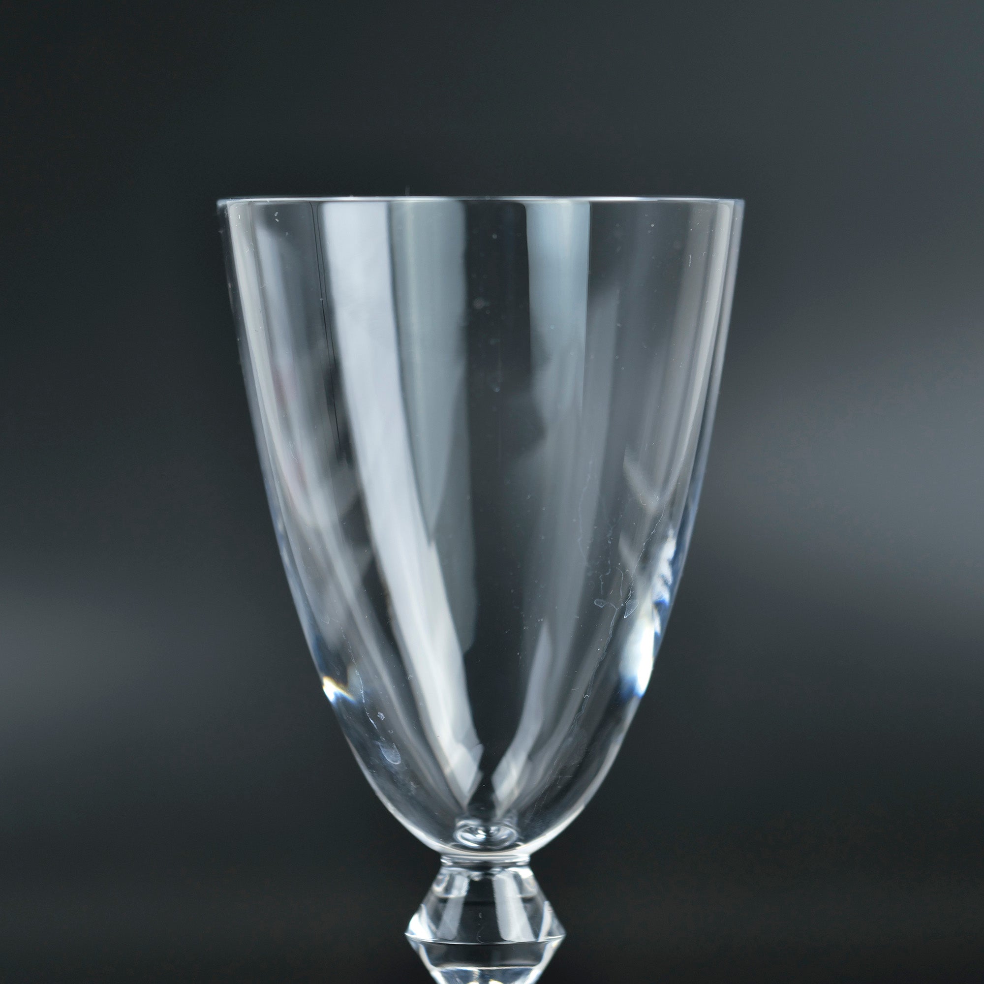 バカラ ベガ Baccarat Vega ワイングラス サヴィネル&ロゼ 18cm 200ml 美品 (2)
