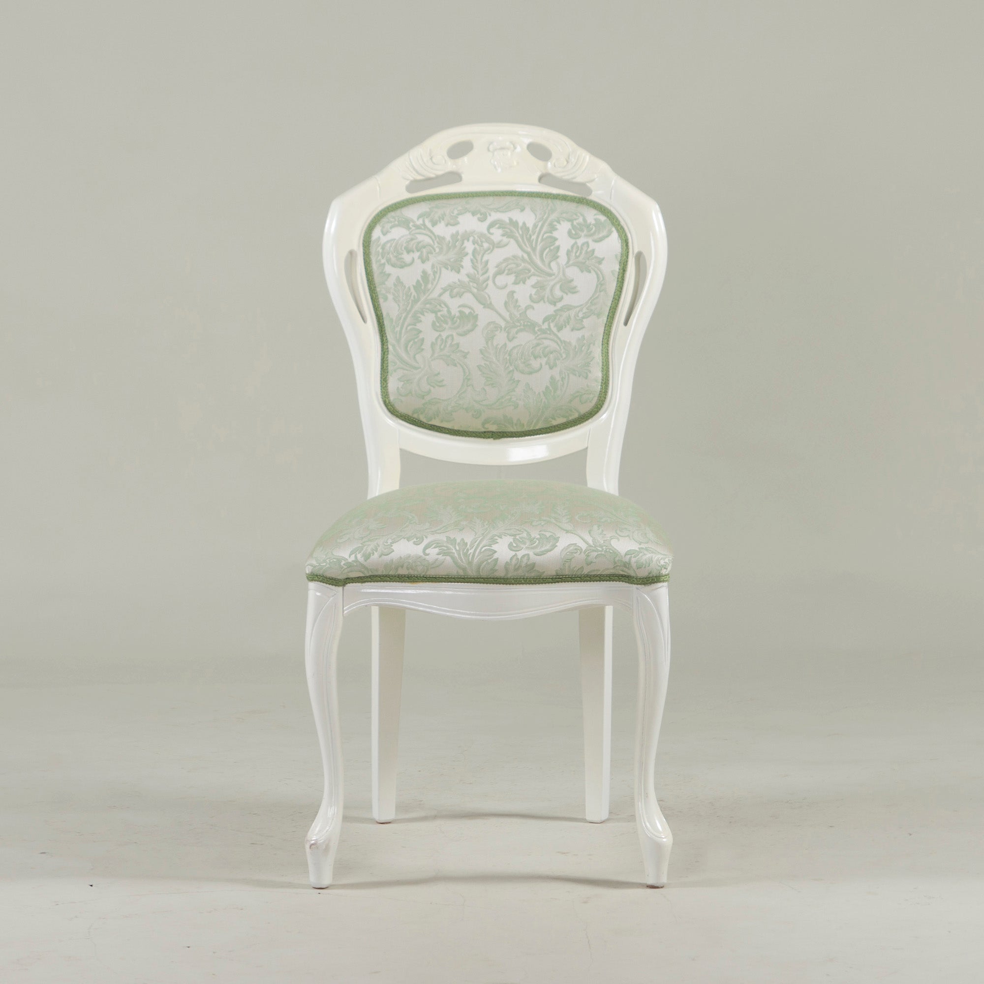 Italian Dining Chair Mobile Classico Salon Chair Cat Leg Sculpture Classic Elegant Rococo Antique Style