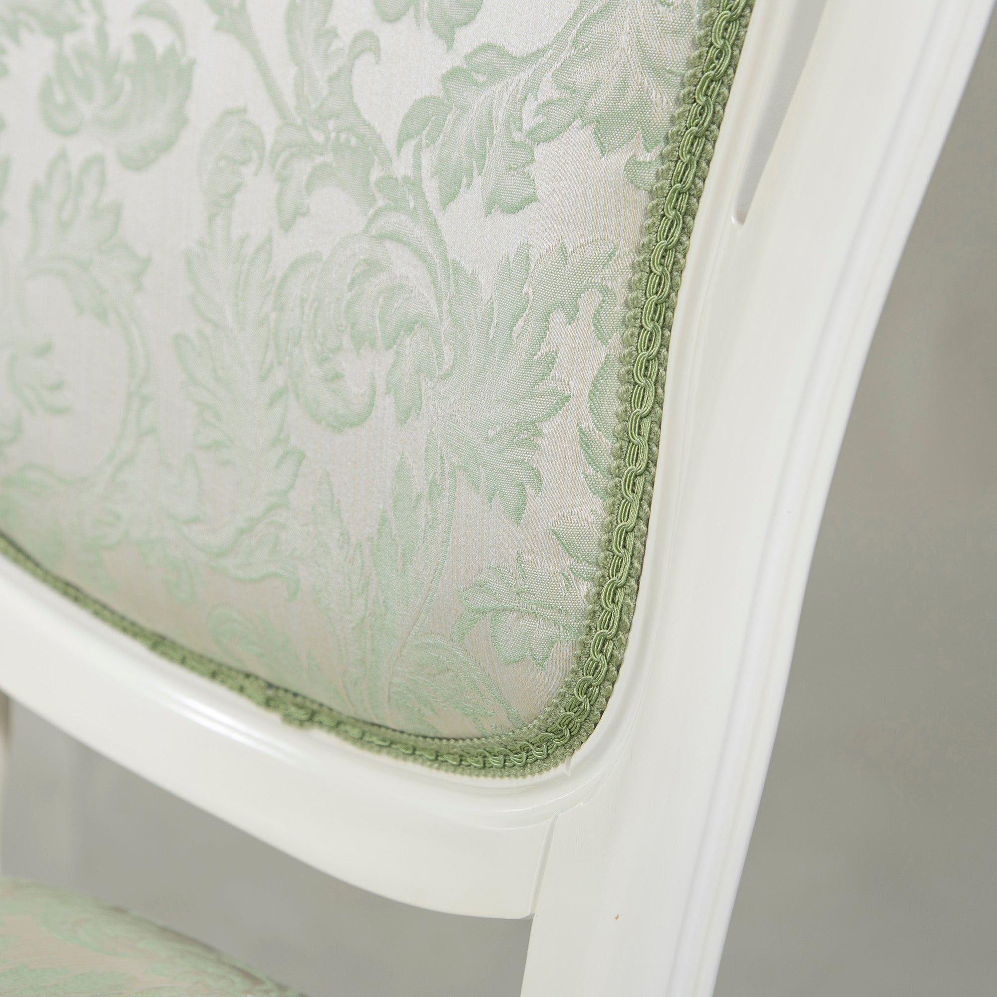 Italian Dining Chair Mobile Classico Salon Chair Cat Leg Sculpture Classic Elegant Rococo Antique Style