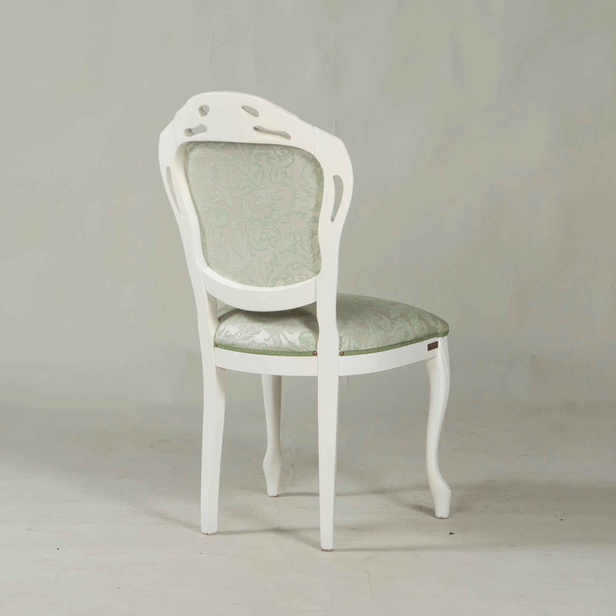 Italian Dining Chair Mobile Classico Salon Chair Cat Leg Sculpture Classic Elegant Rococo Antique Style