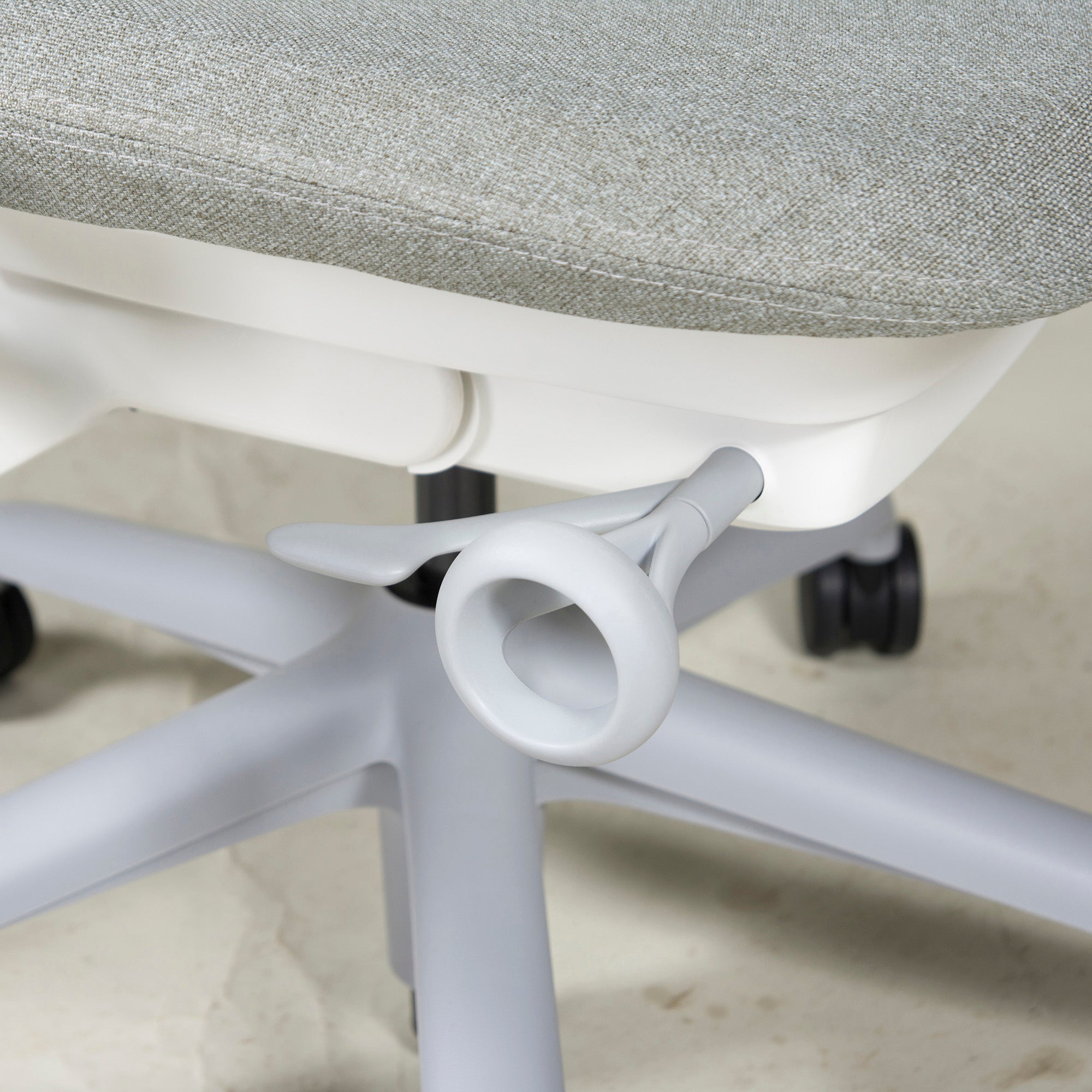 ◆Beautiful product◆Herman Miller/Herman Miller Sail Chair Armless White x Gray Desk chair OA chair Height adjustable Reclining