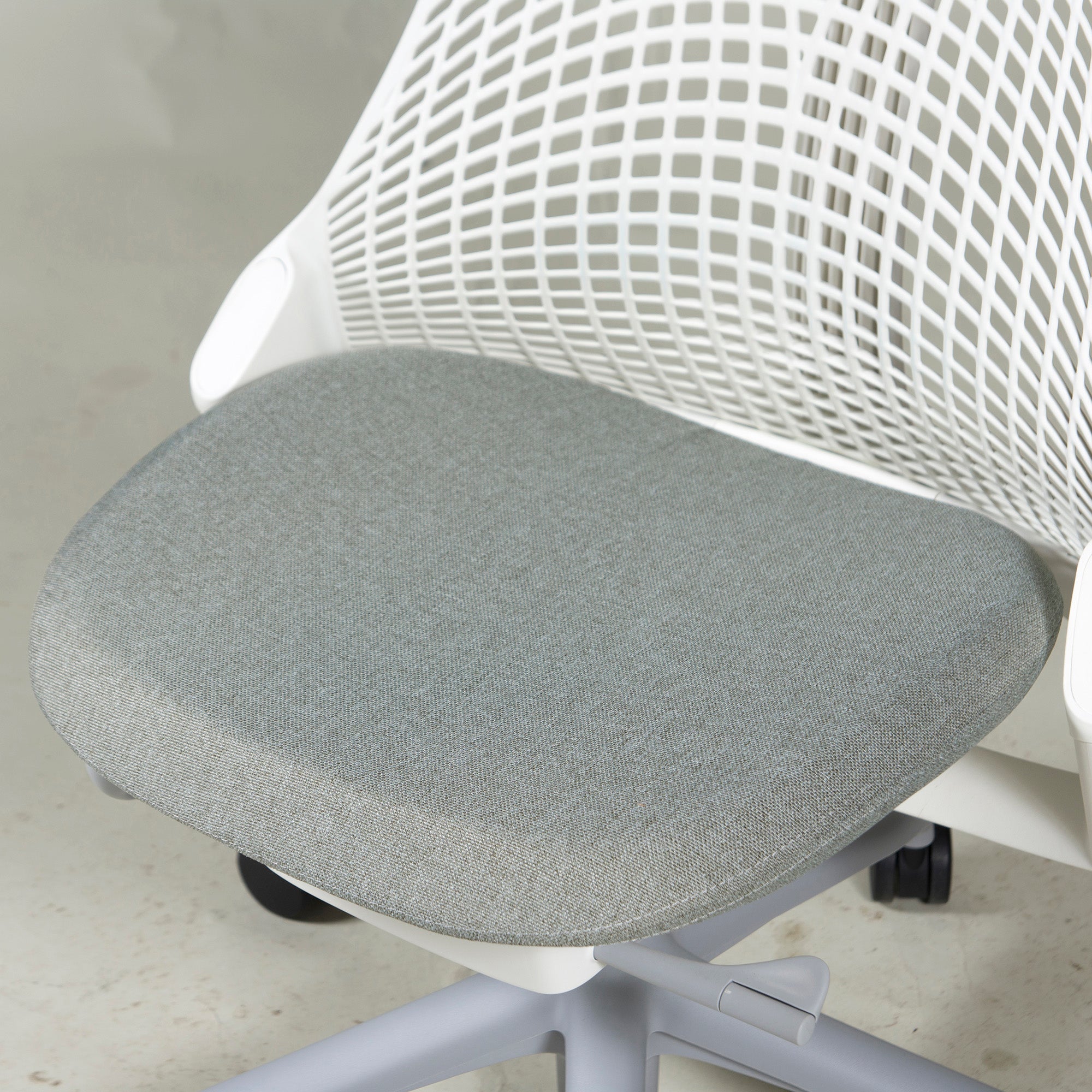 ◆Beautiful product◆Herman Miller/Herman Miller Sail Chair Armless White x Gray Desk chair OA chair Height adjustable Reclining