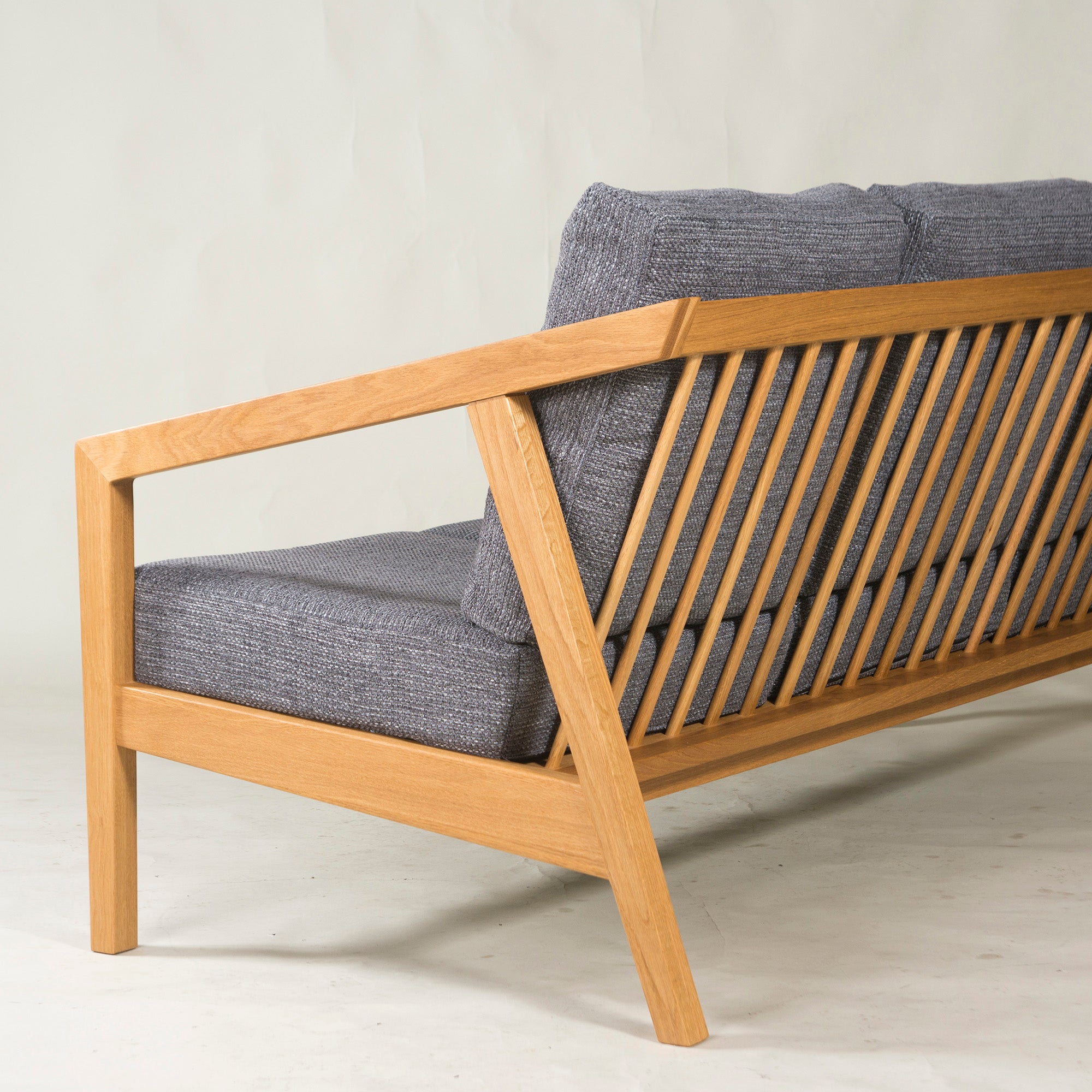 NDstyle sofa ND style Noda Sangyo homme/Om 3P Oak wood Solid wood Natural modern Scandinavian Japanese modern
