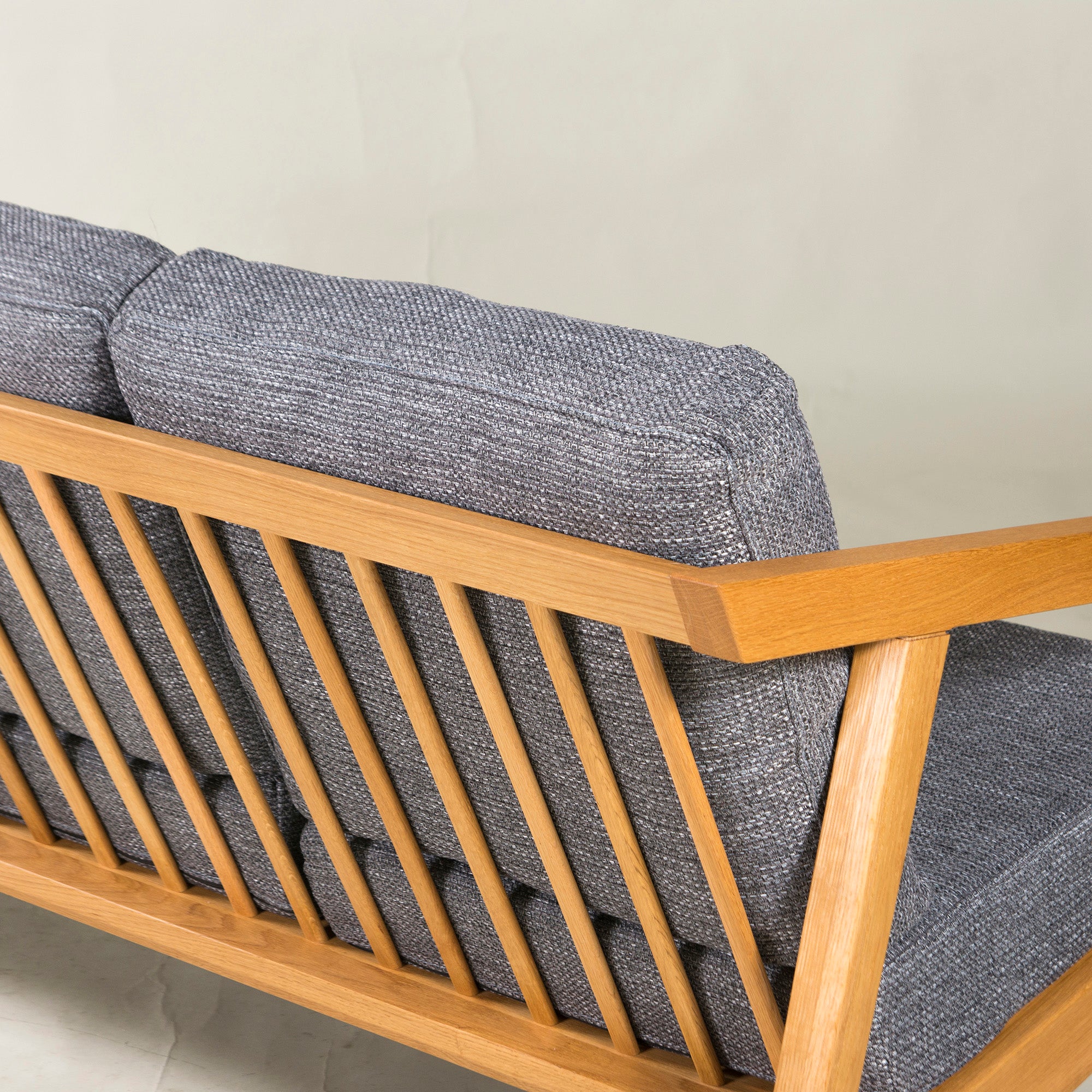 NDstyle sofa ND style Noda Sangyo homme/Om 3P Oak wood Solid wood Natural modern Scandinavian Japanese modern