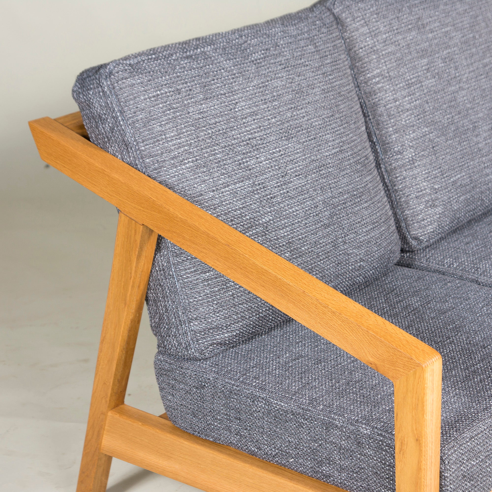 NDstyle sofa ND style Noda Sangyo homme/Om 3P Oak wood Solid wood Natural modern Scandinavian Japanese modern