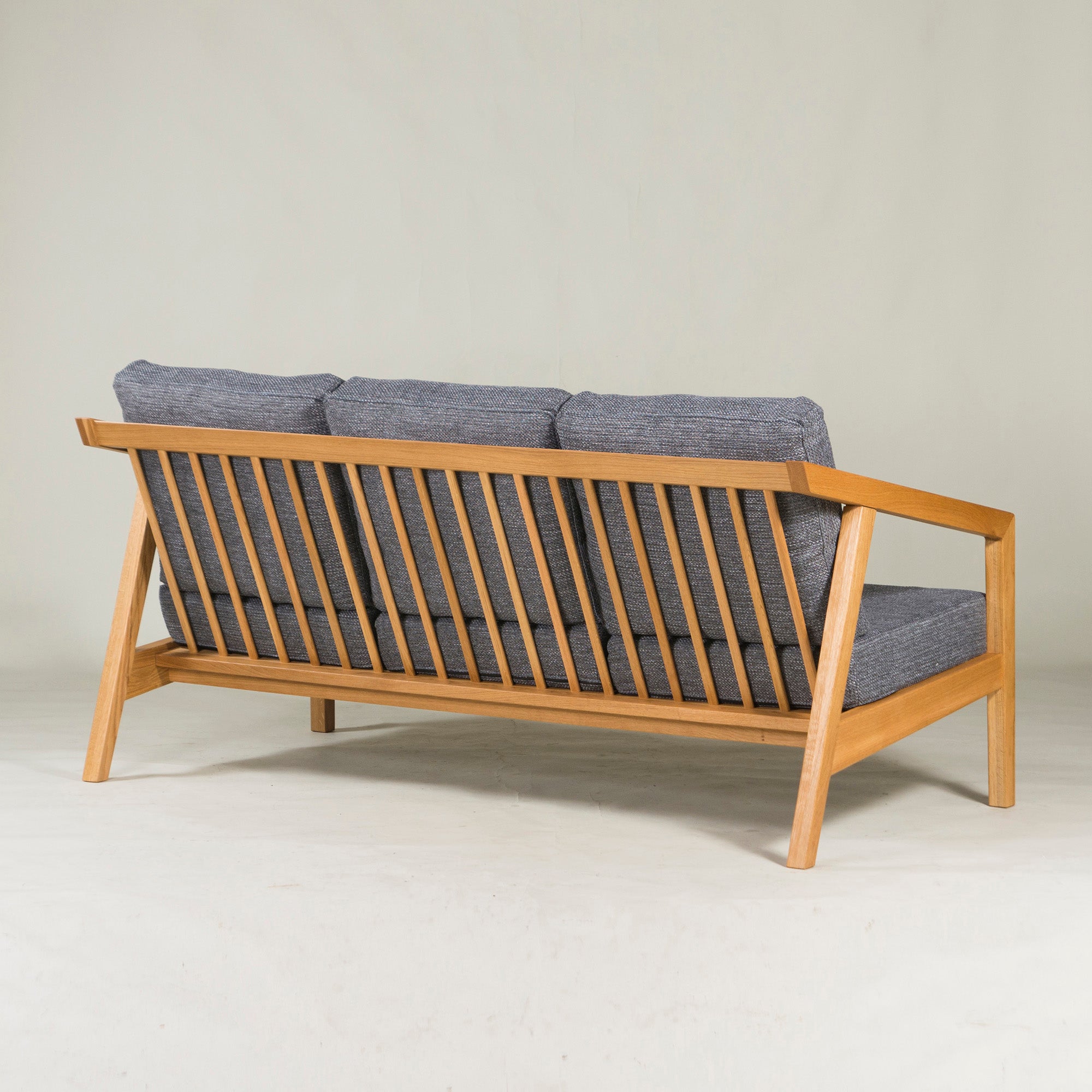 NDstyle sofa ND style Noda Sangyo homme/Om 3P Oak wood Solid wood Natural modern Scandinavian Japanese modern