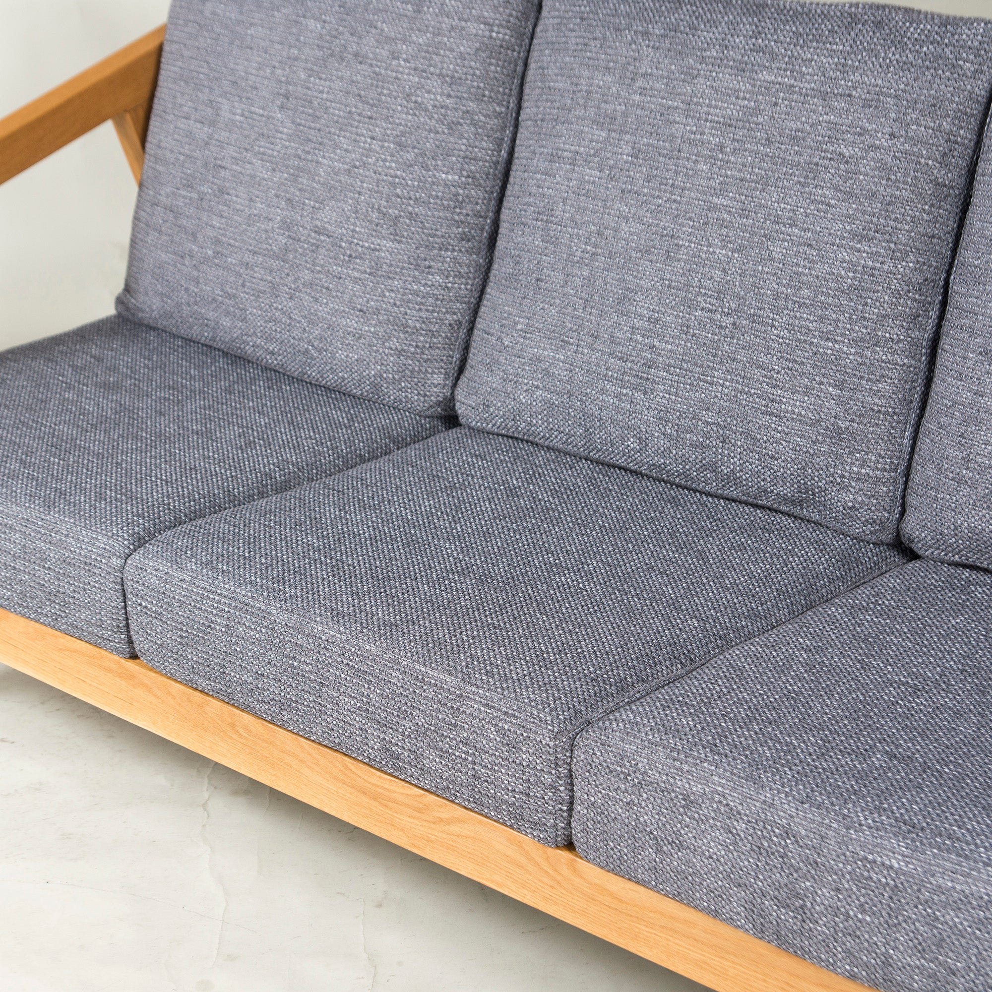 NDstyle sofa ND style Noda Sangyo homme/Om 3P Oak wood Solid wood Natural modern Scandinavian Japanese modern