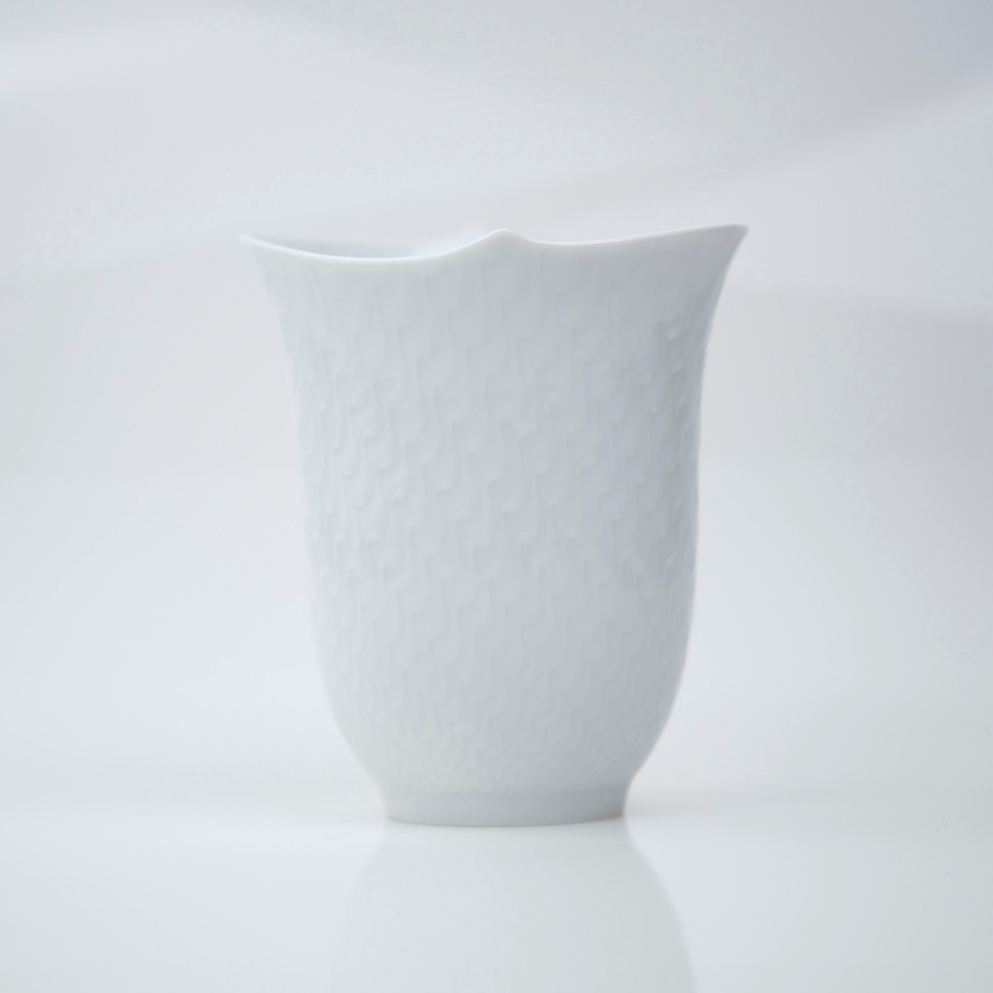 マイセン MEISSEN 波の戯れ ホワイト タンブラー 美品