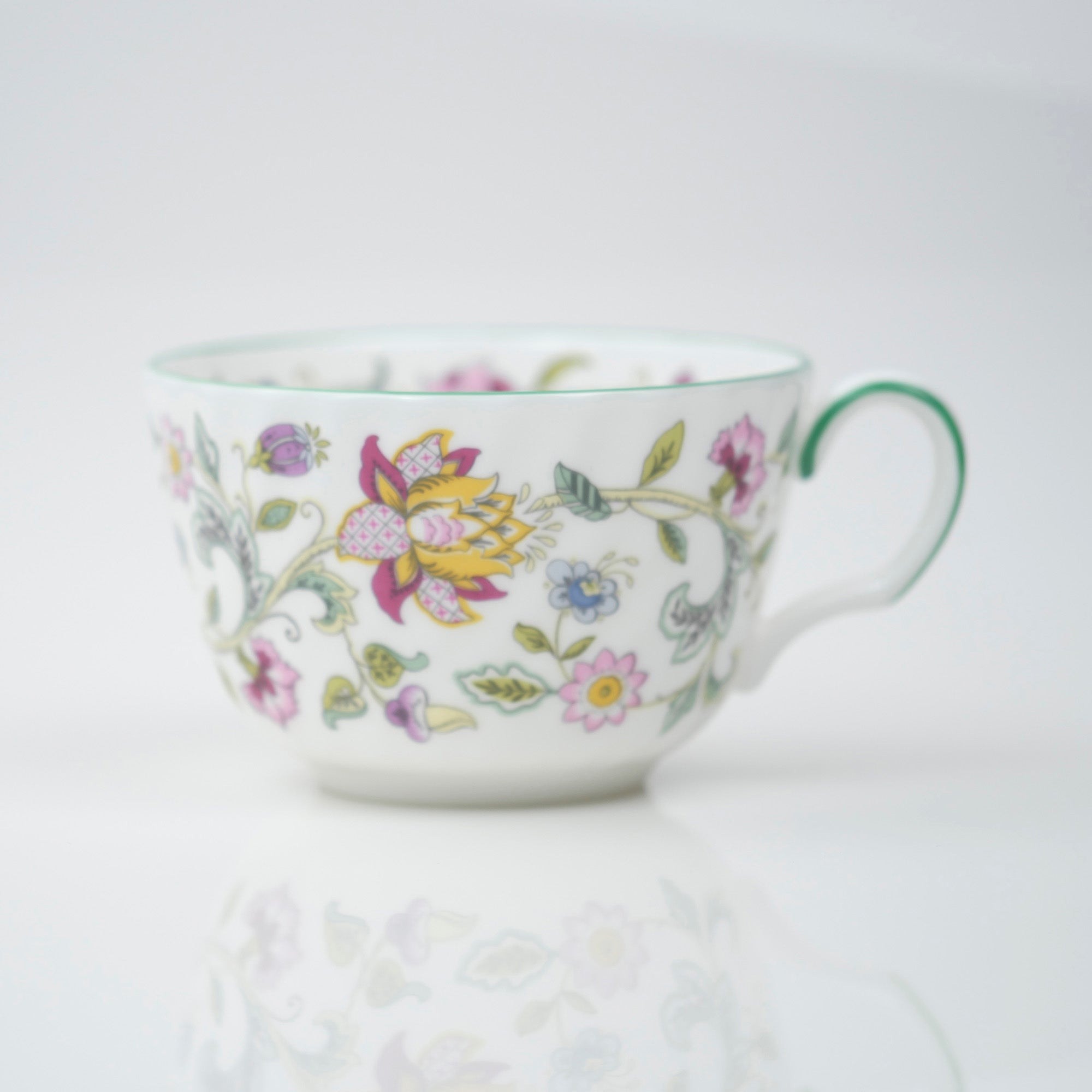 ミントン ハドンホール MINTON Haddon Hall グリーン カップ&ソーサー 美品 (2)