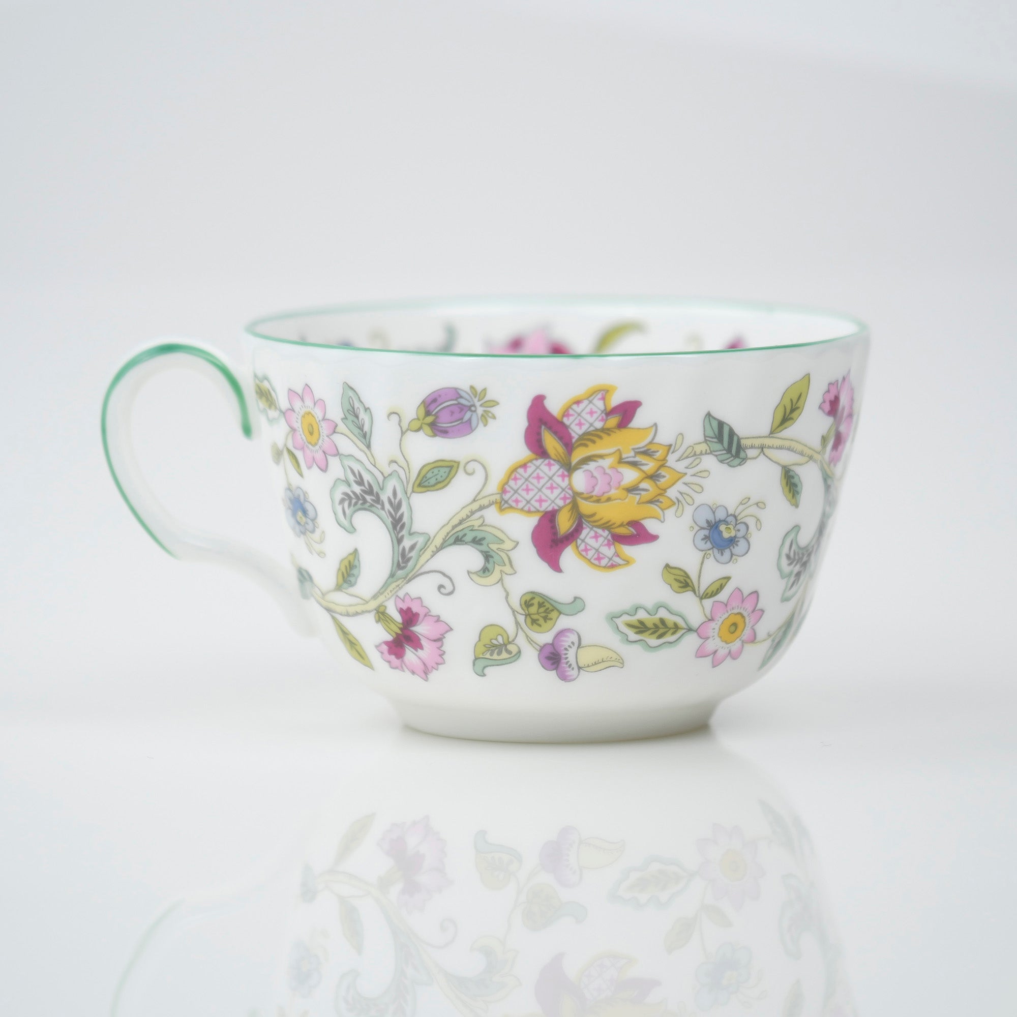 ミントン ハドンホール MINTON Haddon Hall グリーン カップ&ソーサー 美品 (2)