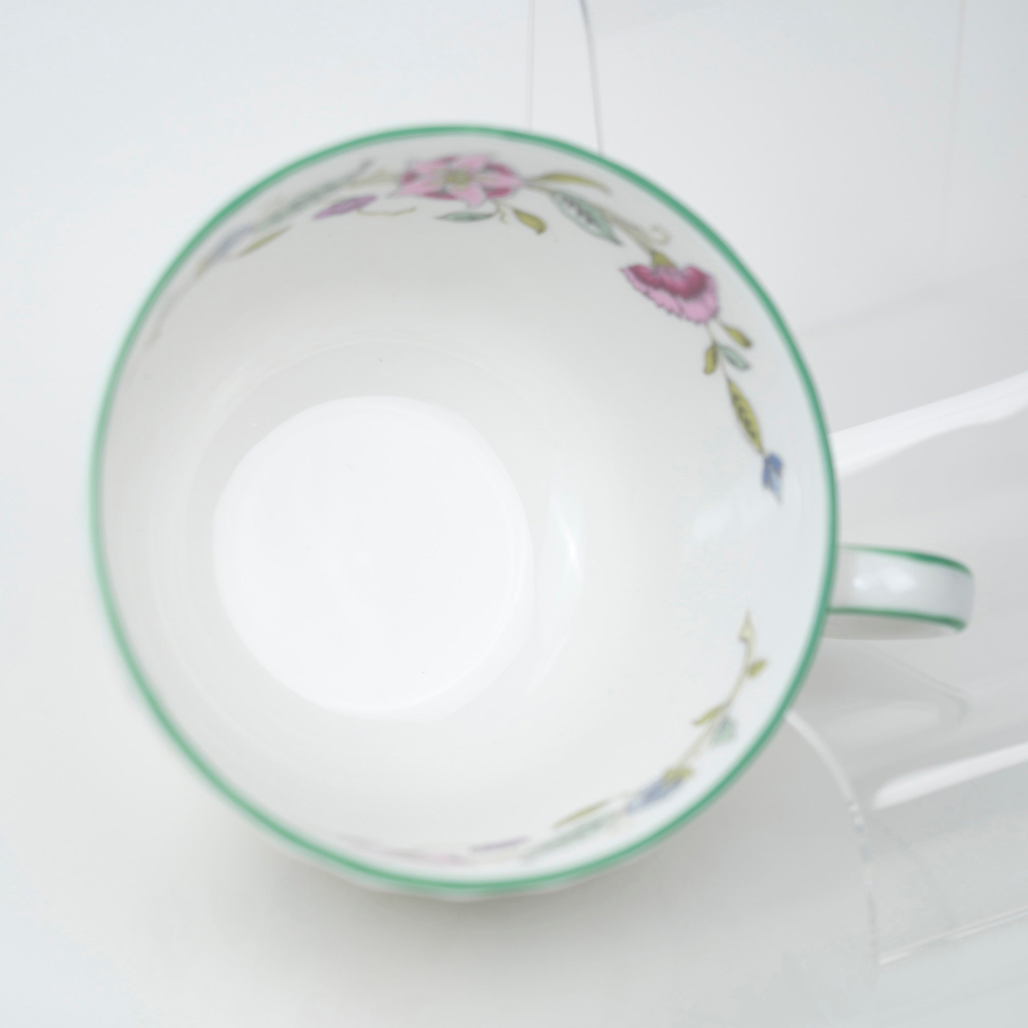 ミントン ハドンホール MINTON Haddon Hall グリーン カップ&ソーサー 美品 (2)