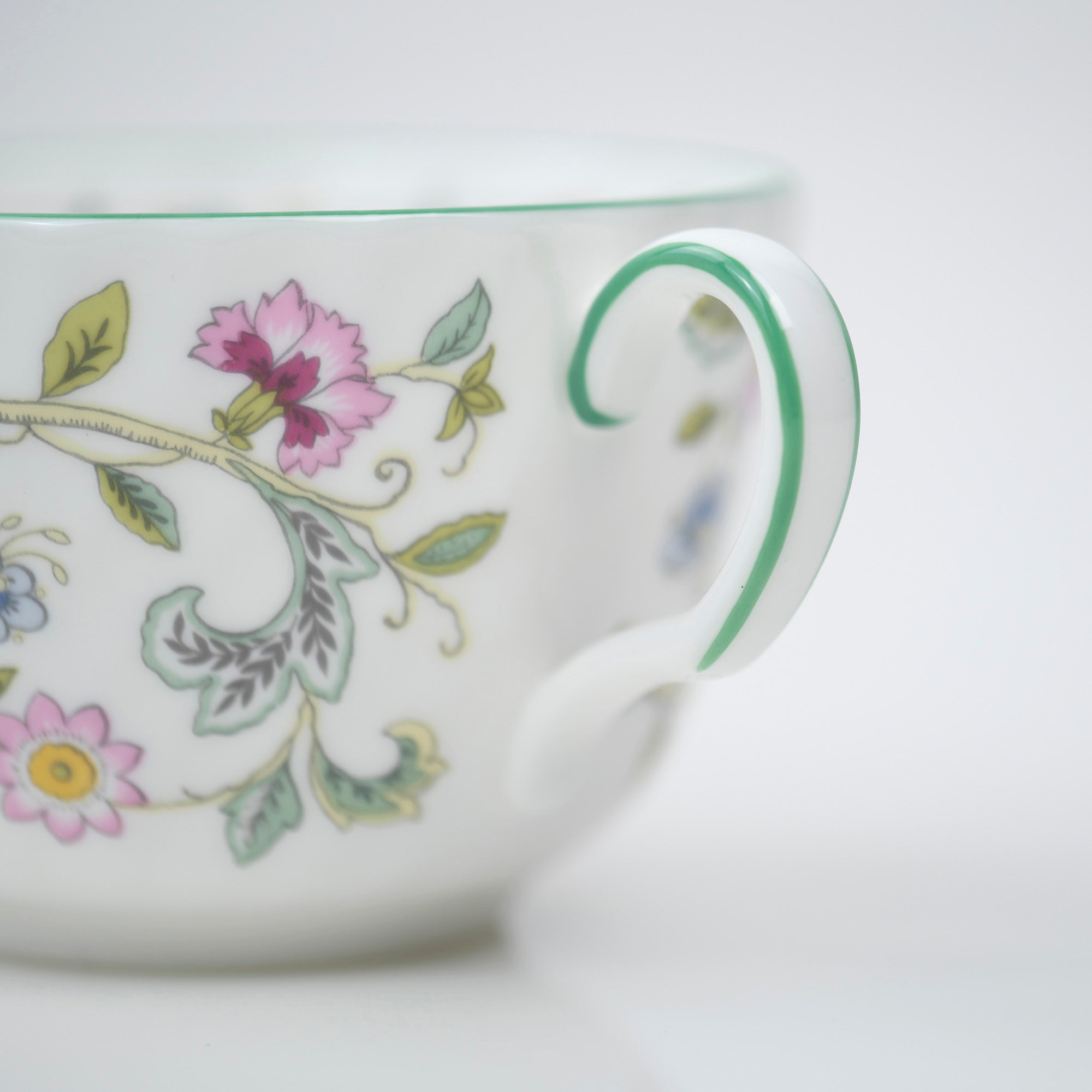 ミントン ハドンホール MINTON Haddon Hall グリーン カップ&ソーサー 美品 (2)