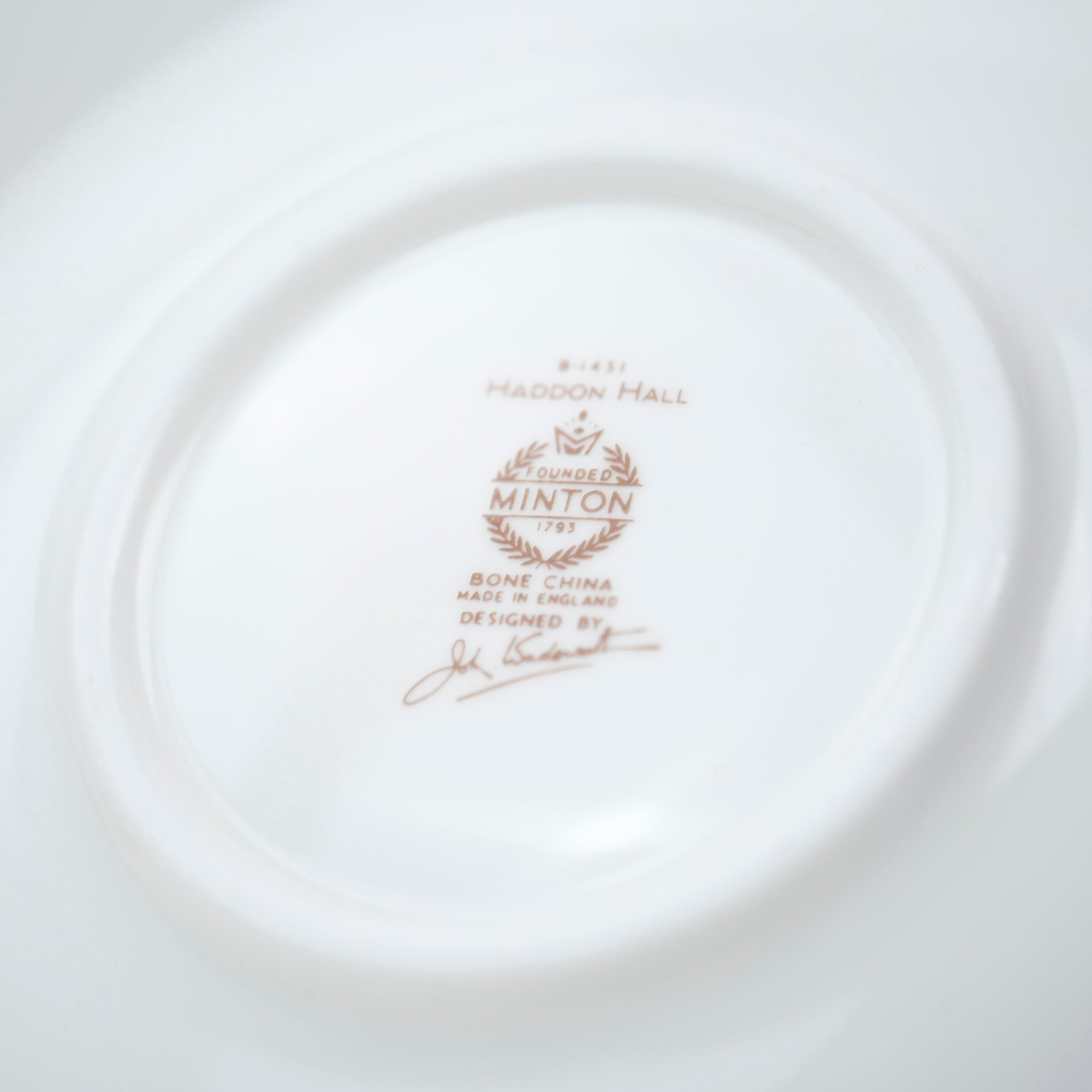 Minton Haddon Hall Green Cup & Saucer, Good Condition (6)
