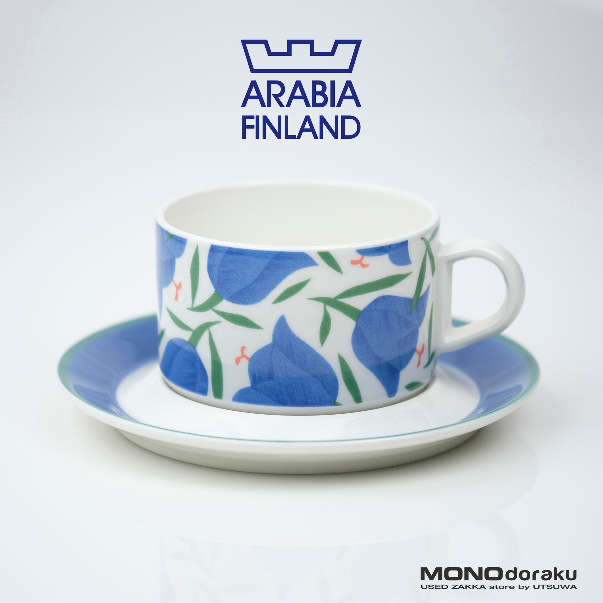 アラビア バラディ Arabia Ballade ヘイッキ・オルヴォラ ティーカップ&ソーサー (2)