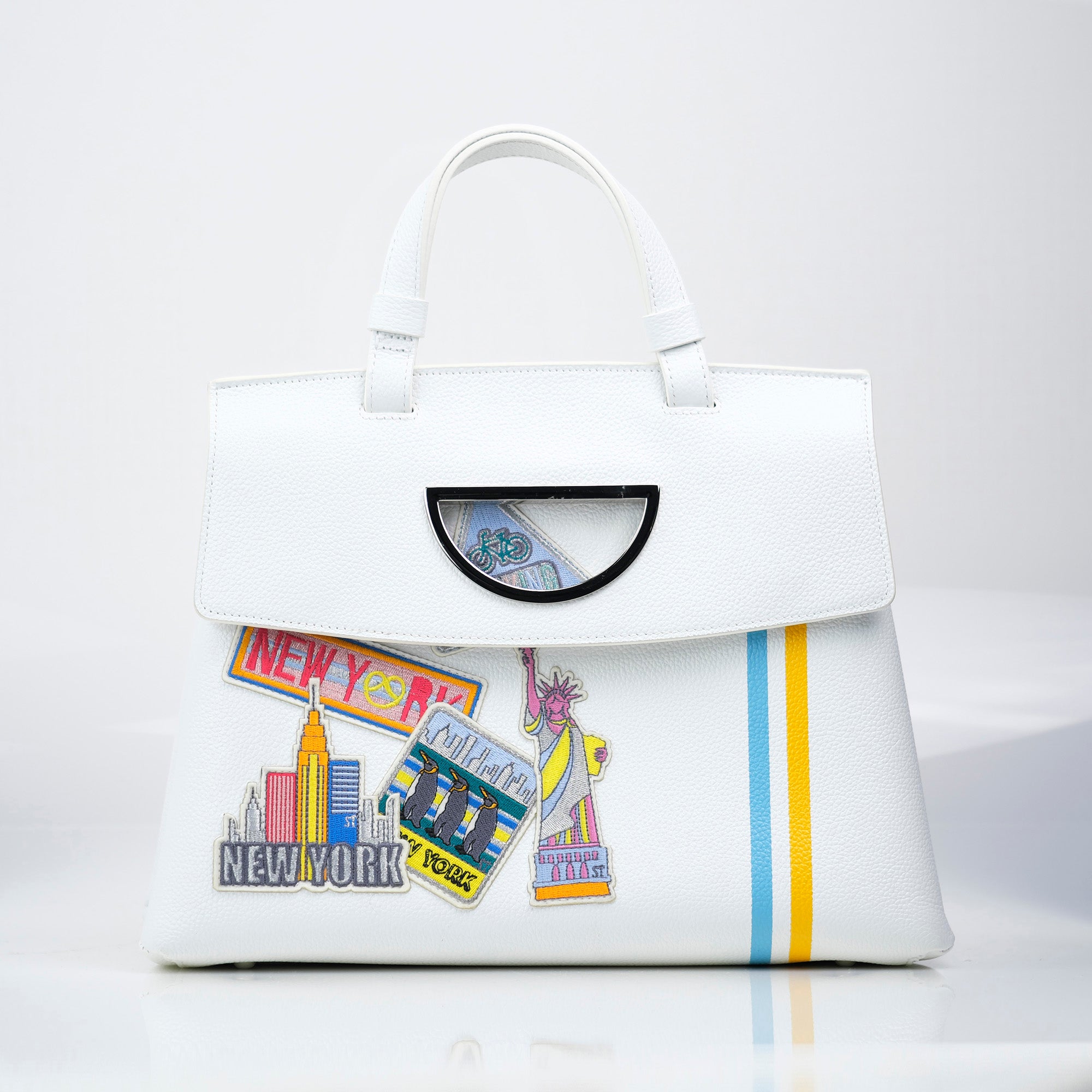 Samantha Thavasa VioletD Handbag Shoulder Bag NYver New York Version