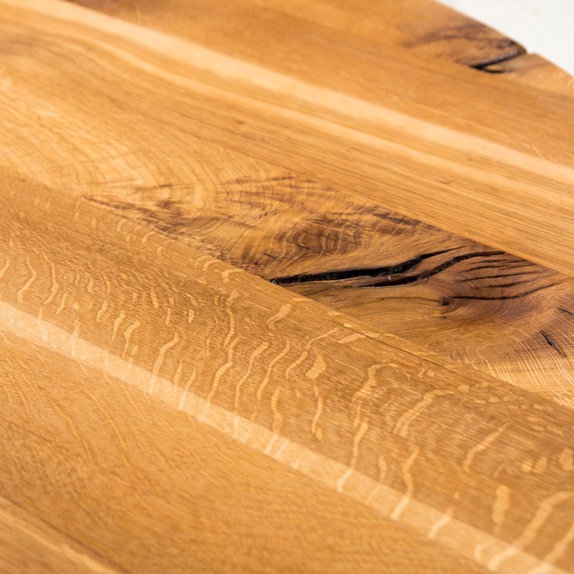 ◆Fully maintained◆Beautiful product◆Hida Sangyo Mori no Kotoba Semicircular Living Table W150 Solid Oak Woodpecker Toshimitsu Sasaki Japanese Modern