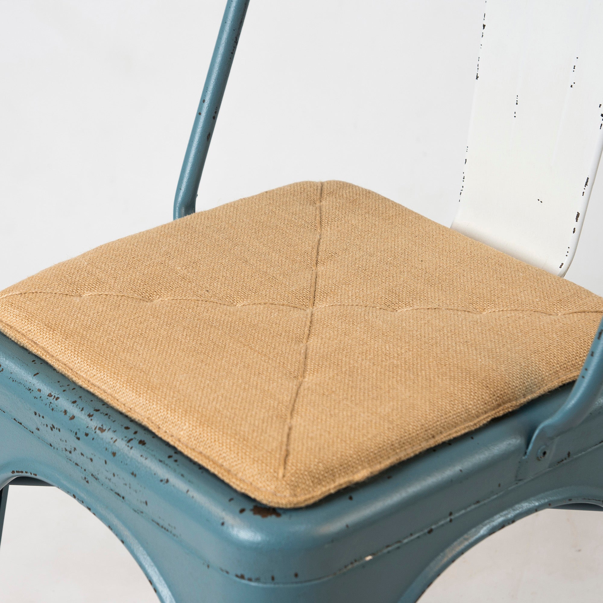 ◆廃番◆Knot antiques/ノットアンティークス BRICK CHAIR/ブリックチェア ライトブルー インダストリアル ヴィンテージ