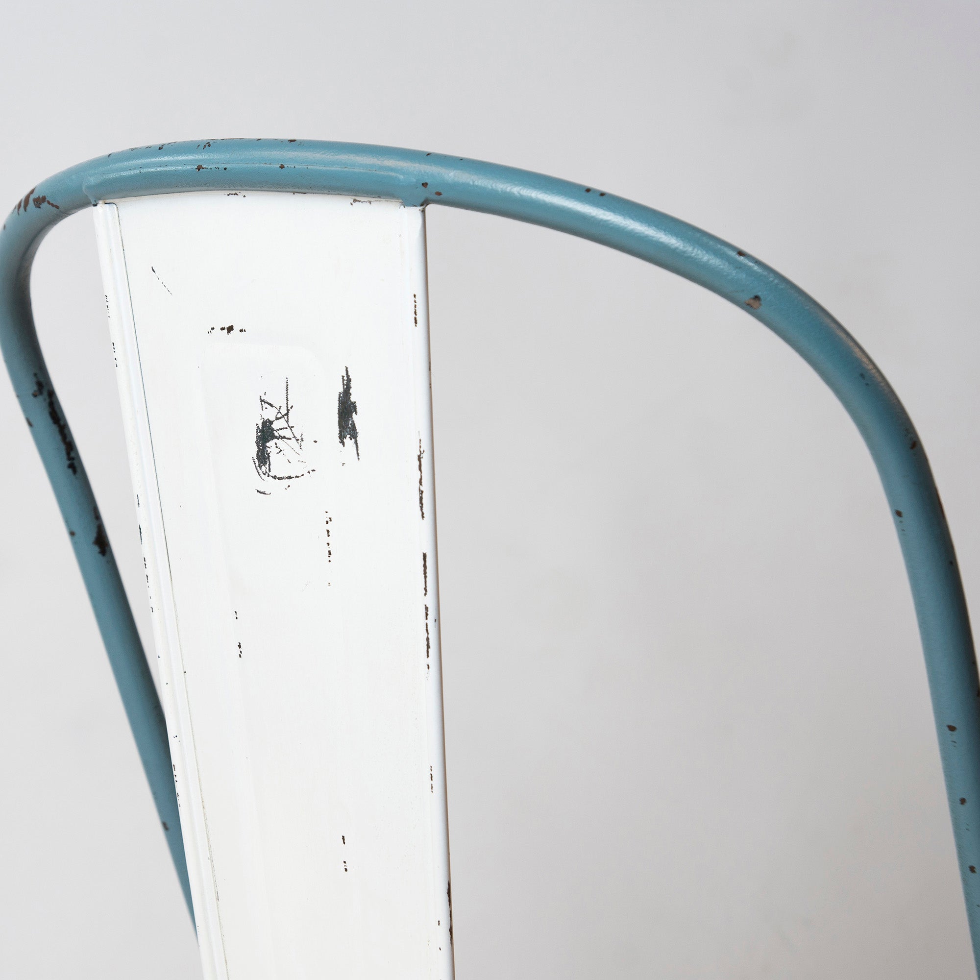 ◆廃番◆Knot antiques/ノットアンティークス BRICK CHAIR/ブリックチェア ライトブルー インダストリアル ヴィンテージ