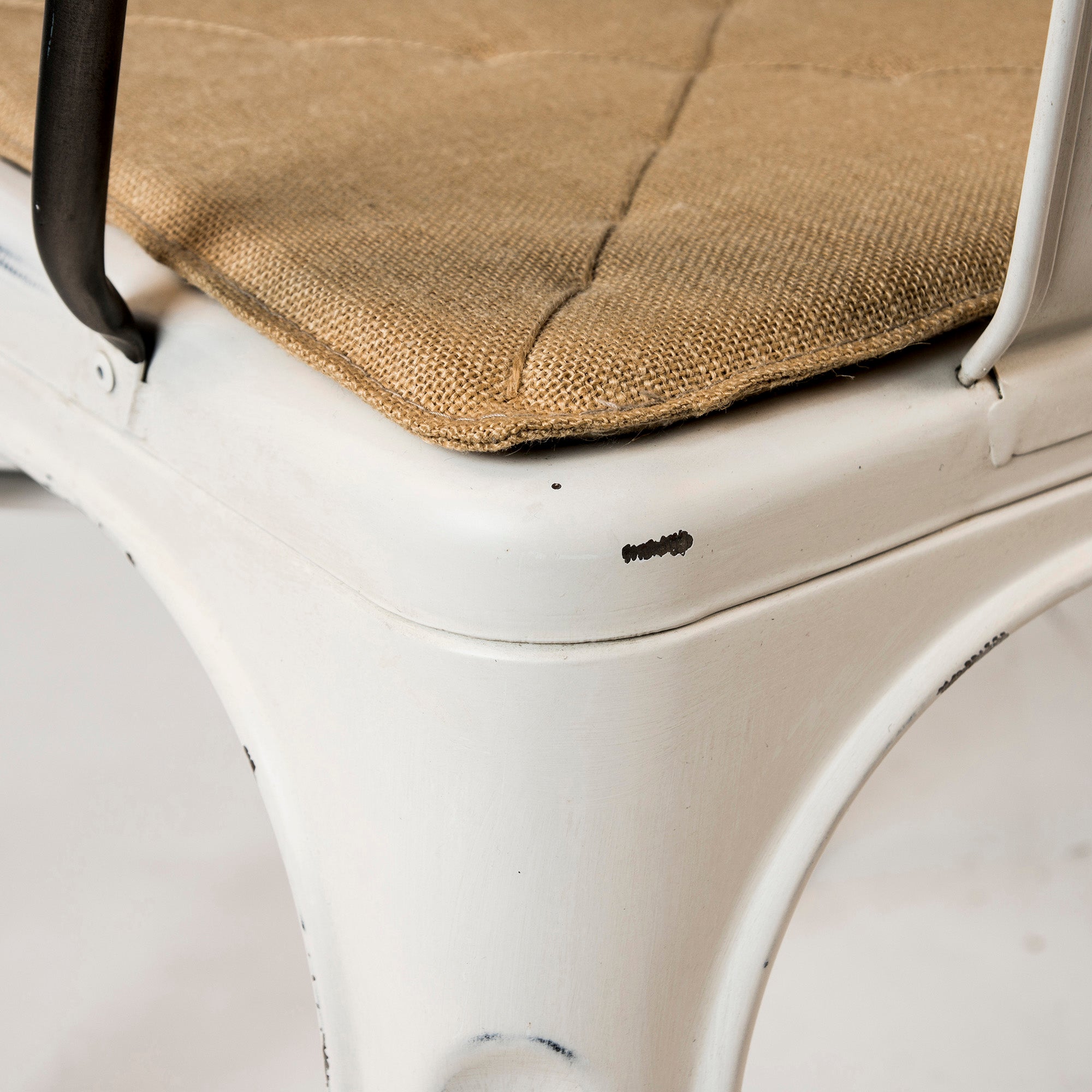 ◆Discontinued◆Knot antiques/Knot Antiques BRICK CHAIR/Brick Chair White Industrial Vintage