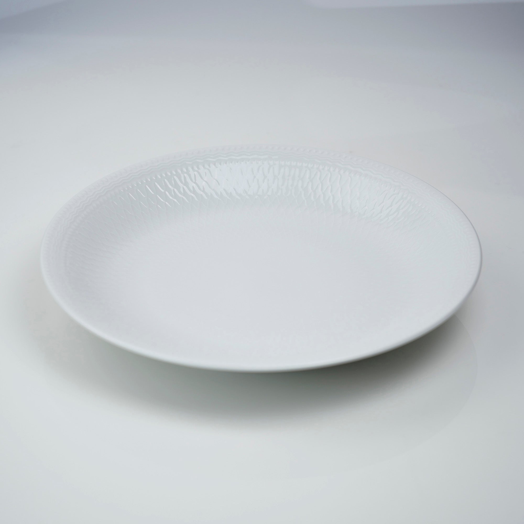 ロイヤルコペンハーゲン ホワイトパルメッテ ディーププレート 26cm