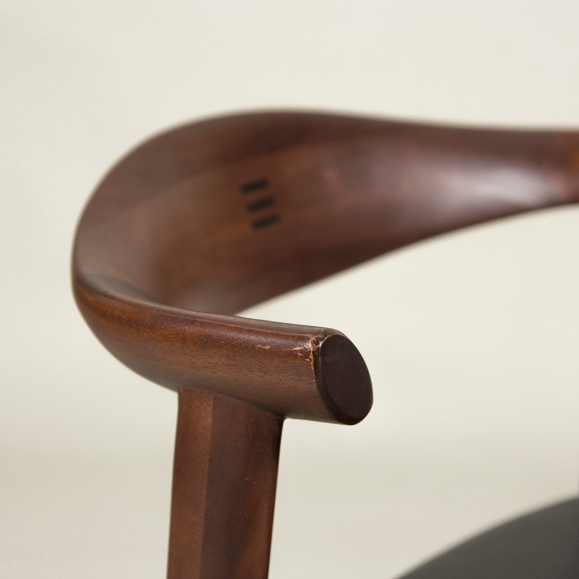 Asahi Wood Processing Dining Chair AMLYS/Amris Torneo/Torneo Side Chair (1) Acacia wood x Ebony Hans S. Jacobsen Nordic