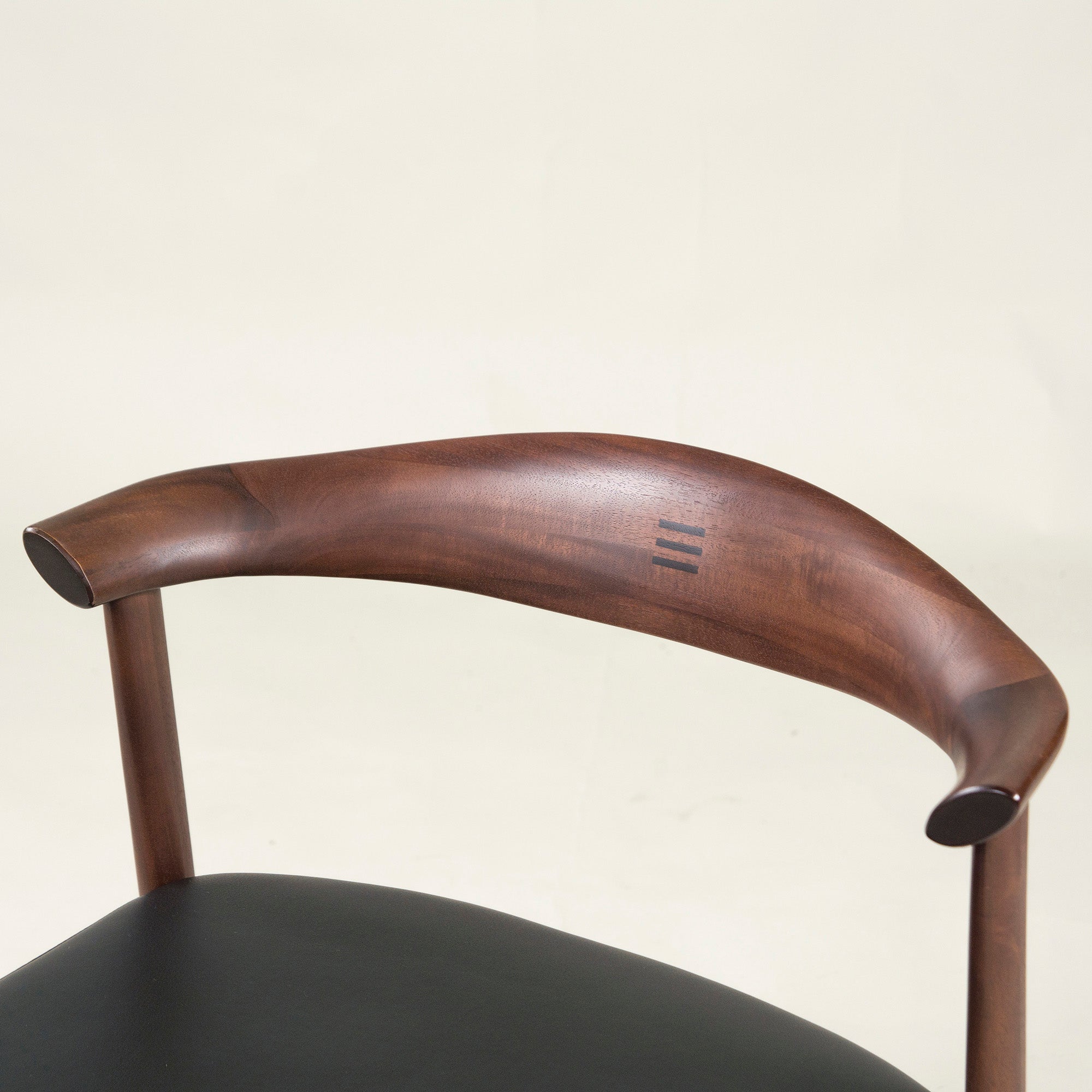 Asahi Wood Processing Dining Chair AMLYS/Amris Torneo/Torneo Side Chair (1) Acacia wood x Ebony Hans S. Jacobsen Nordic