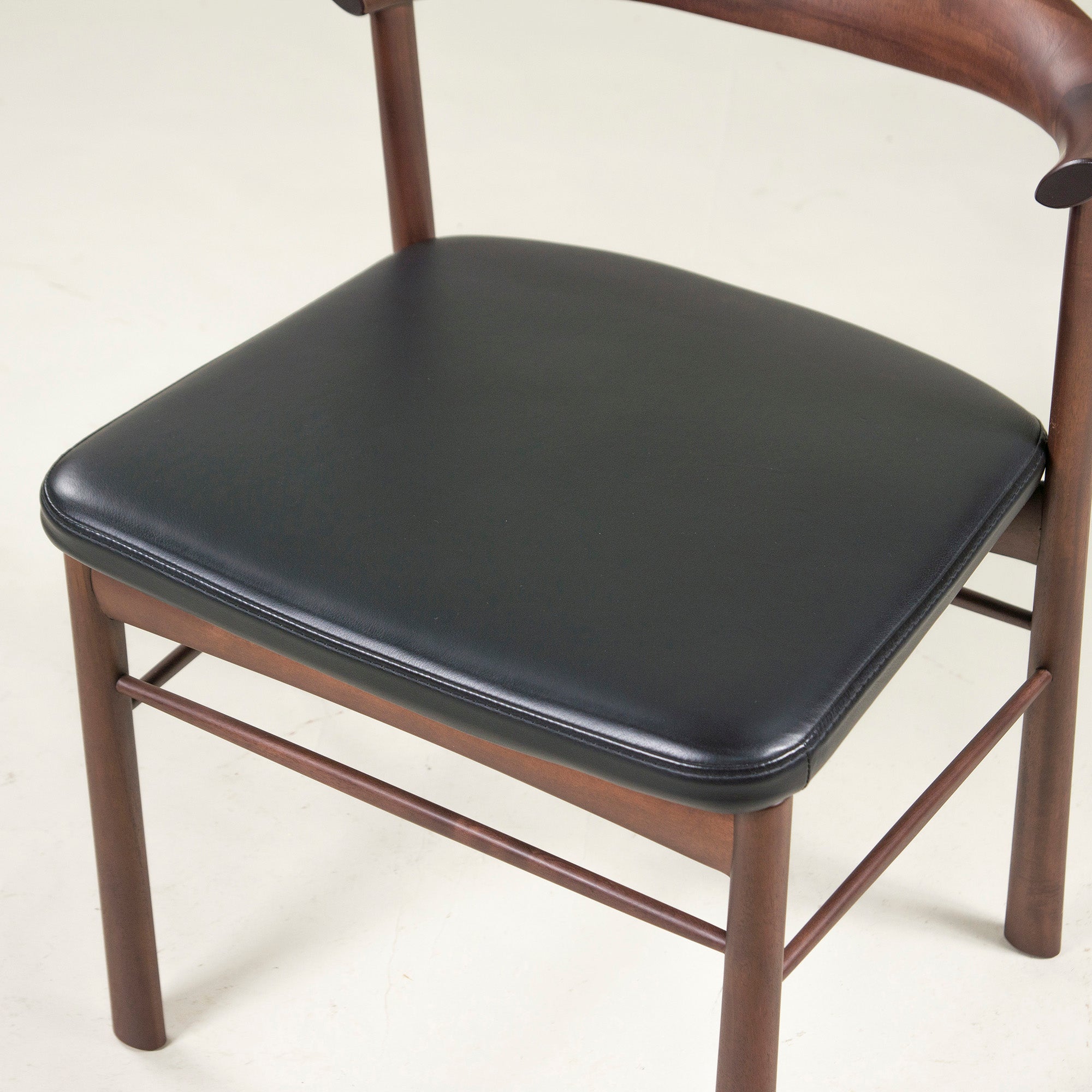 Asahi Wood Processing Dining Chair AMLYS/Amris Torneo/Torneo Side Chair (1) Acacia wood x Ebony Hans S. Jacobsen Nordic