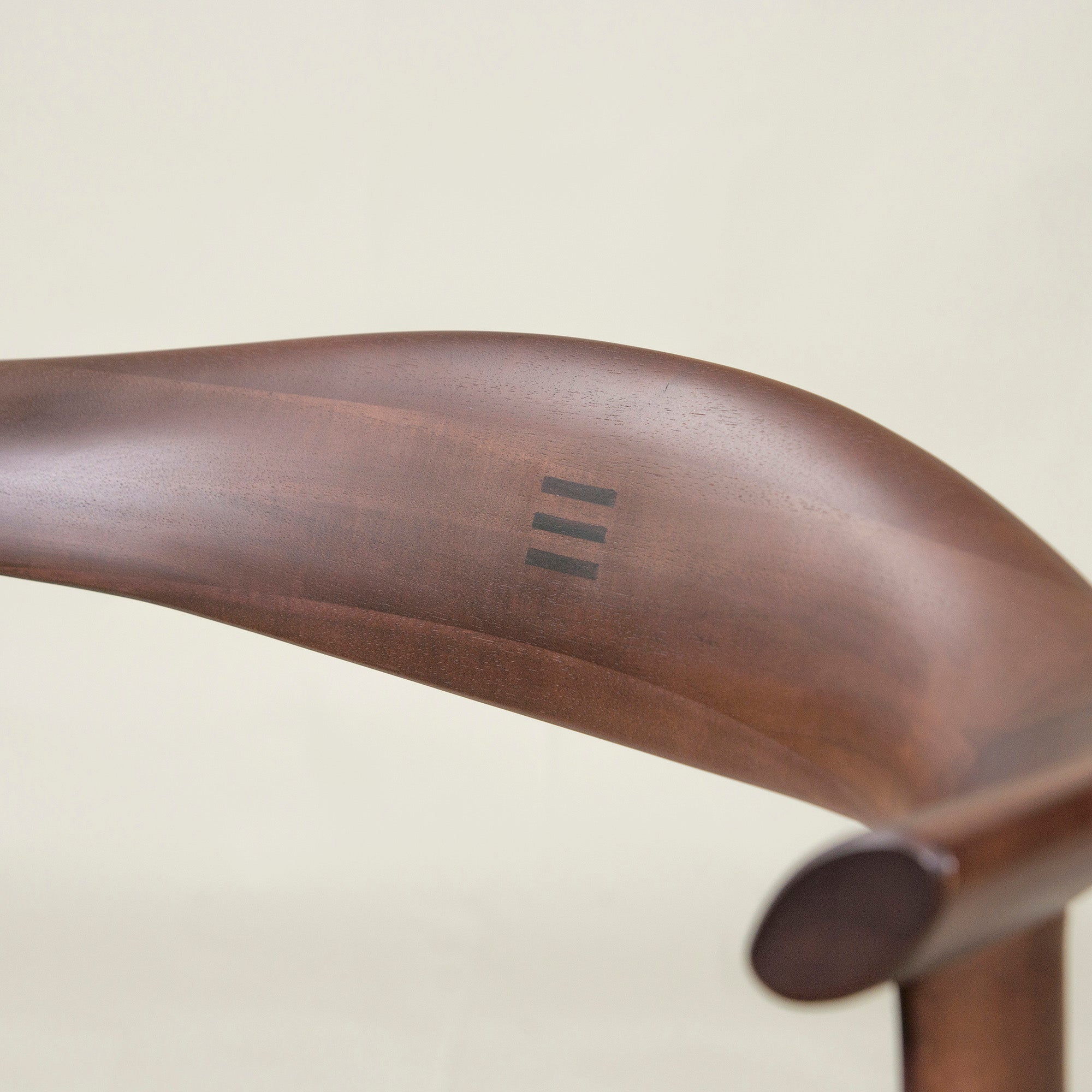 Asahi Wood Processing Dining Chair AMLYS/Amris Torneo/Torneo Side Chair (2) Acacia Wood x Ebony Hans S. Jacobsen Nordic
