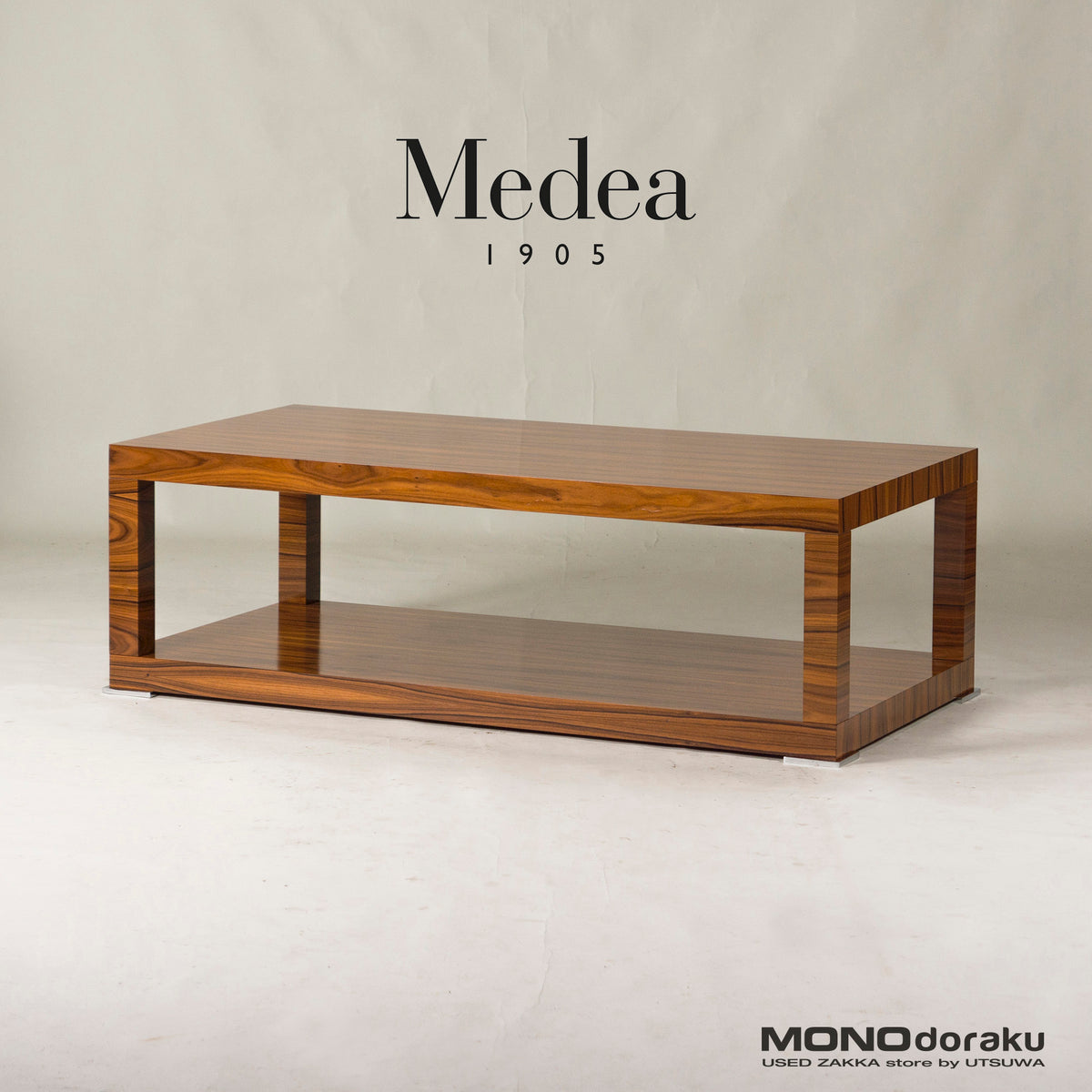 イタリア製Medea ケネディセンターテーブル ローズウッド w140 | モノ道楽