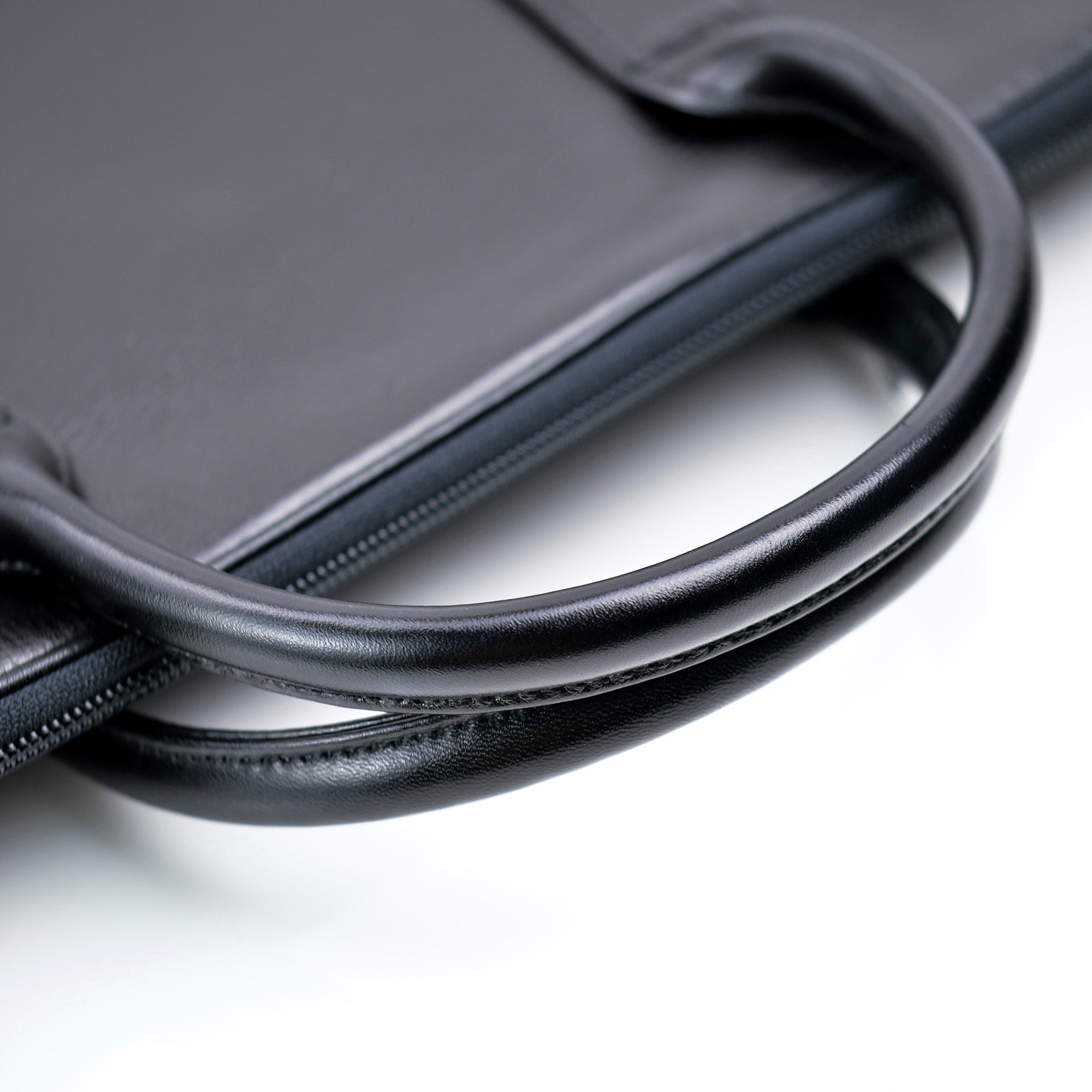 Yoshida Bag Briefcase Business Bag Leather 2WAY Type with Lock Black Excellent Condition