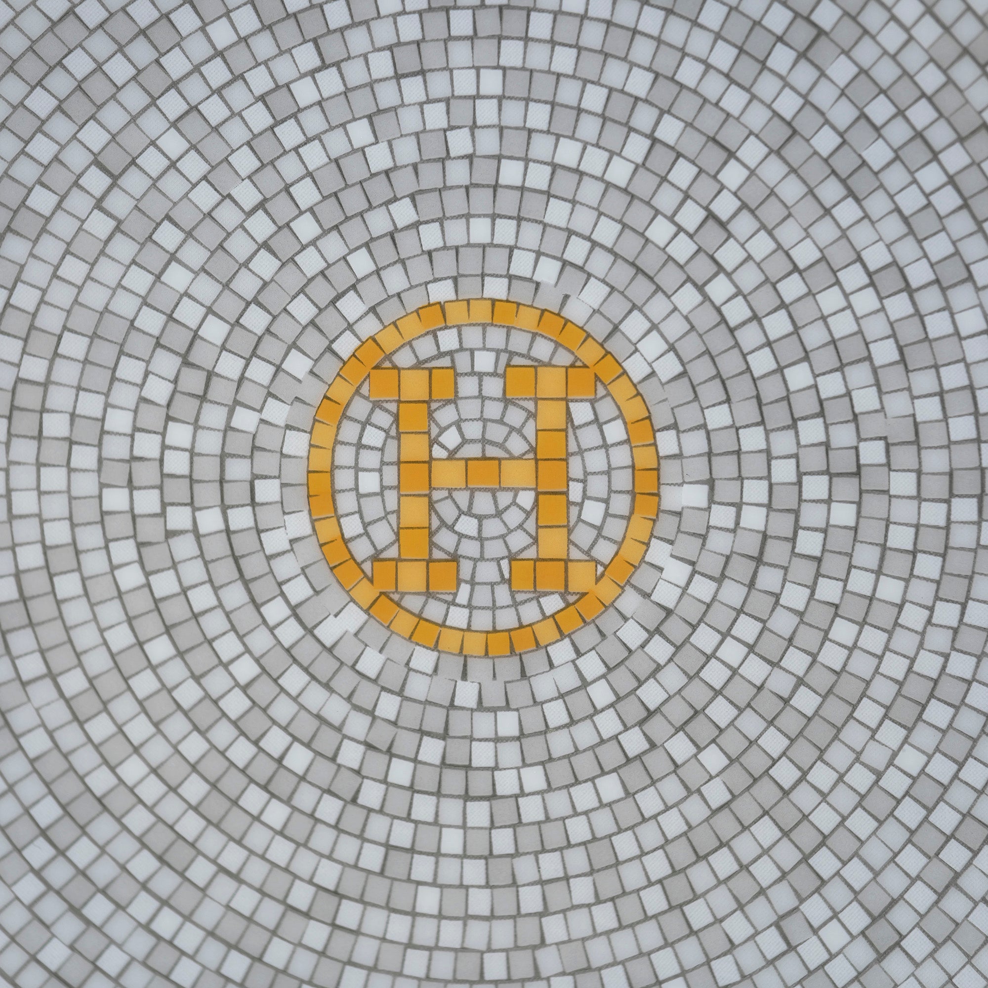Hermes Mosaic Van Quatre HERMES MOSAIQUE AU 24 Plate 16cm Good Condition (2)