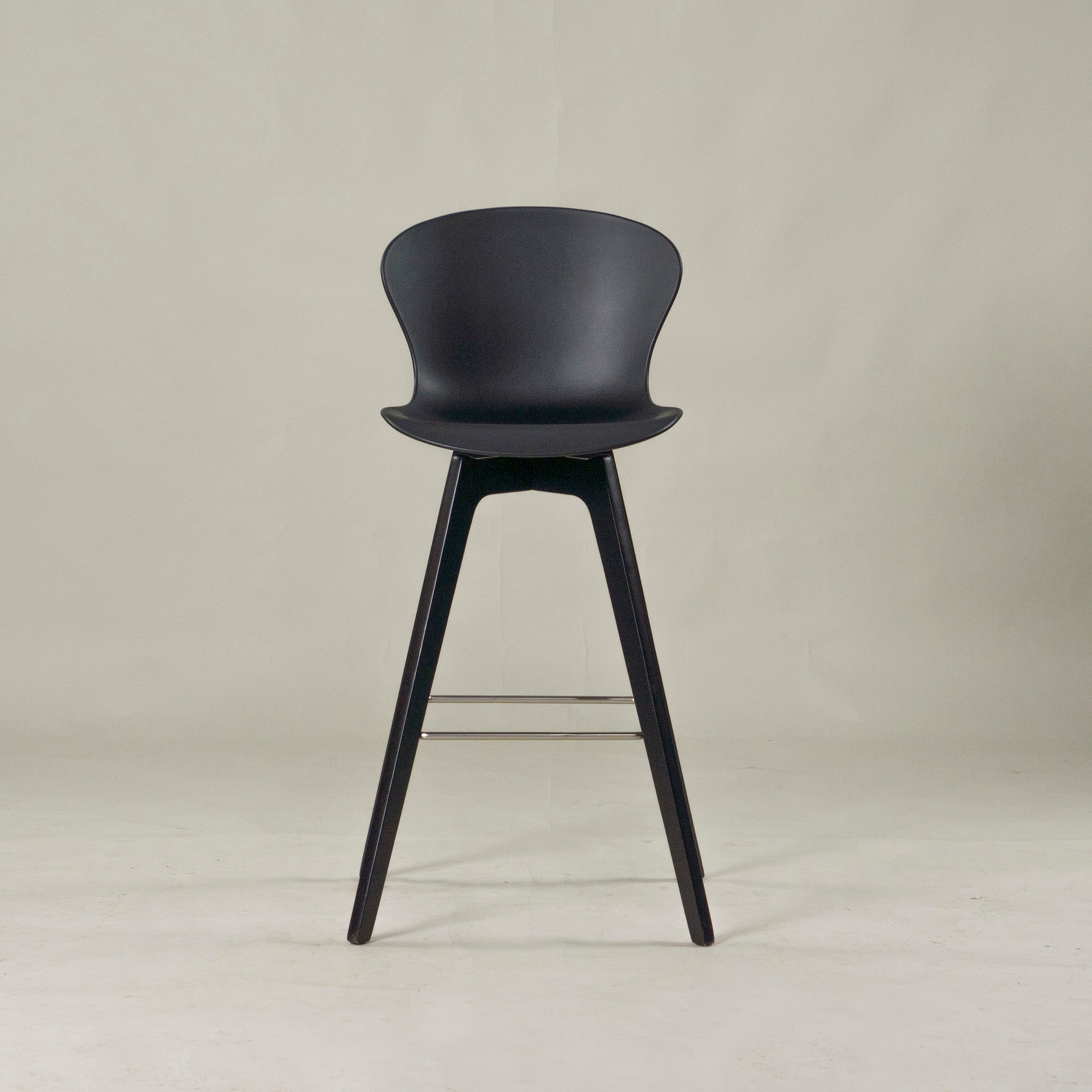 BoConcept Counter Chair BoConcept ADELAIDE/Adelaide Counter Stool Black x Espresso Oak (1) Nordic Modern