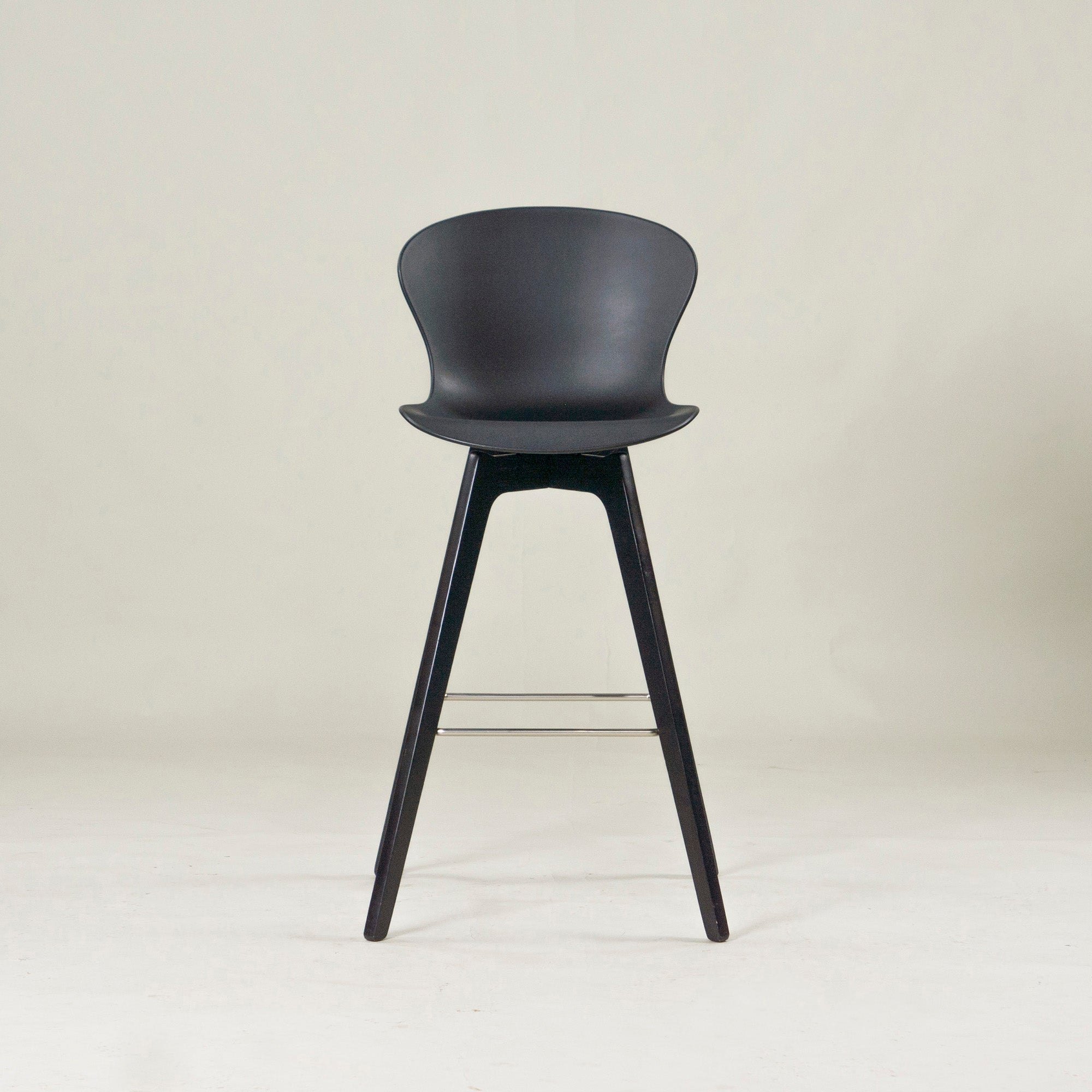 BoConcept Counter Chair BoConcept ADELAIDE Counter Stool Black x Espresso Oak (2) Nordic Modern