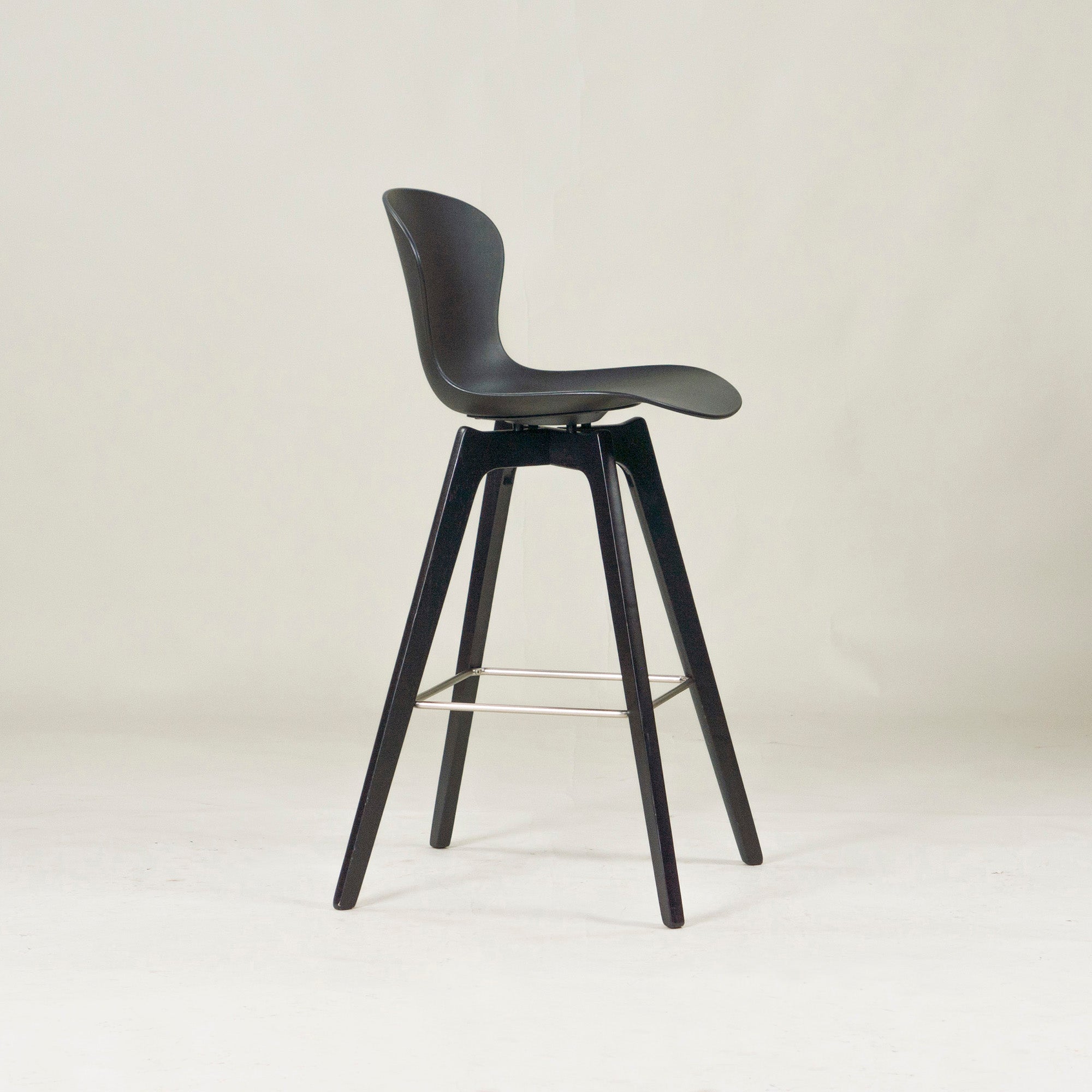 BoConcept Counter Chair BoConcept ADELAIDE Counter Stool Black x Espresso Oak (2) Nordic Modern