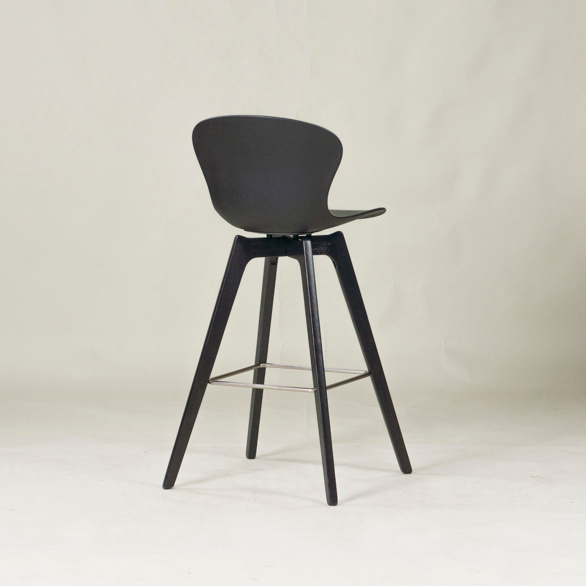 BoConcept Counter Chair BoConcept ADELAIDE Counter Stool Black x Espresso Oak (2) Nordic Modern