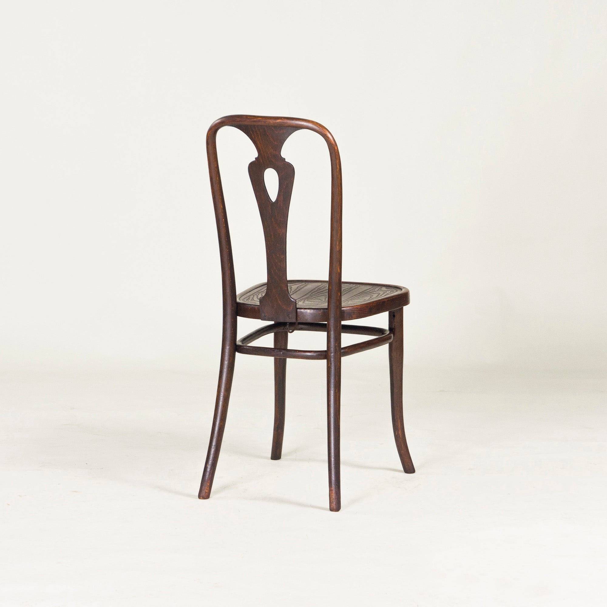 ◆希少◆Lloyd's Antiques取扱 THONET社製 ベントウッドチェア スプーンバック ビーチ材(2) アンティーク ダイニングチェア