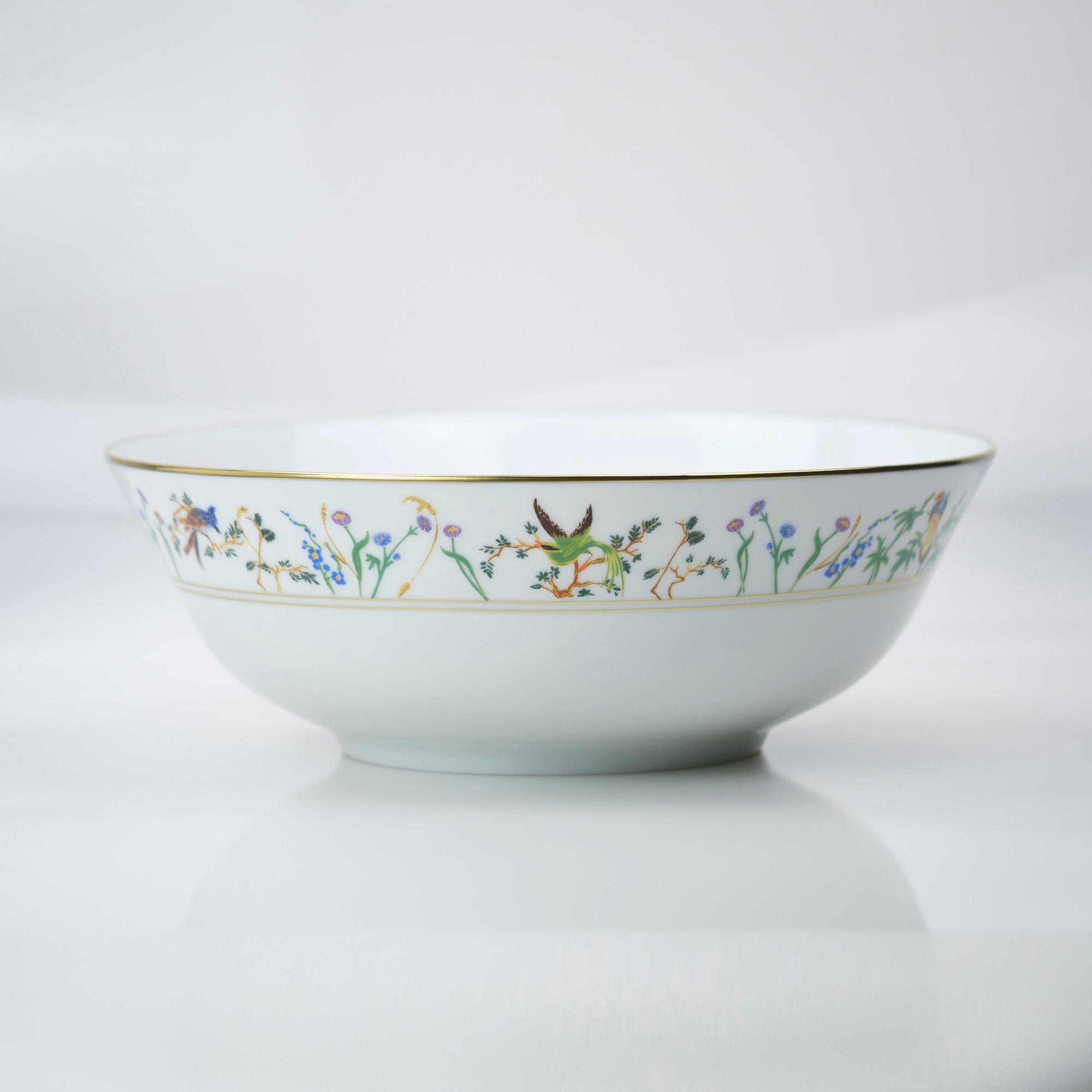 Tiffany & Co. AUDUBON serving bowl, large, Limoges porcelain, in good condition